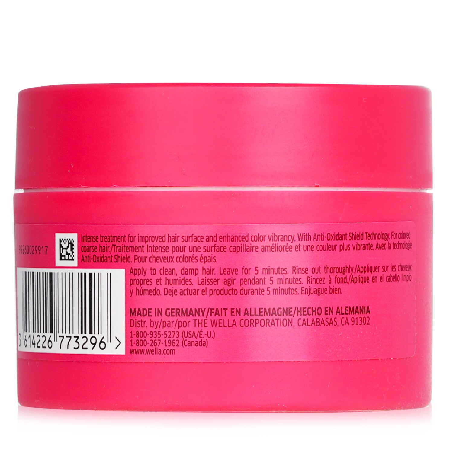 Wella Invigo Brilliance Vibrant Color Mask 150ml/5.07oz