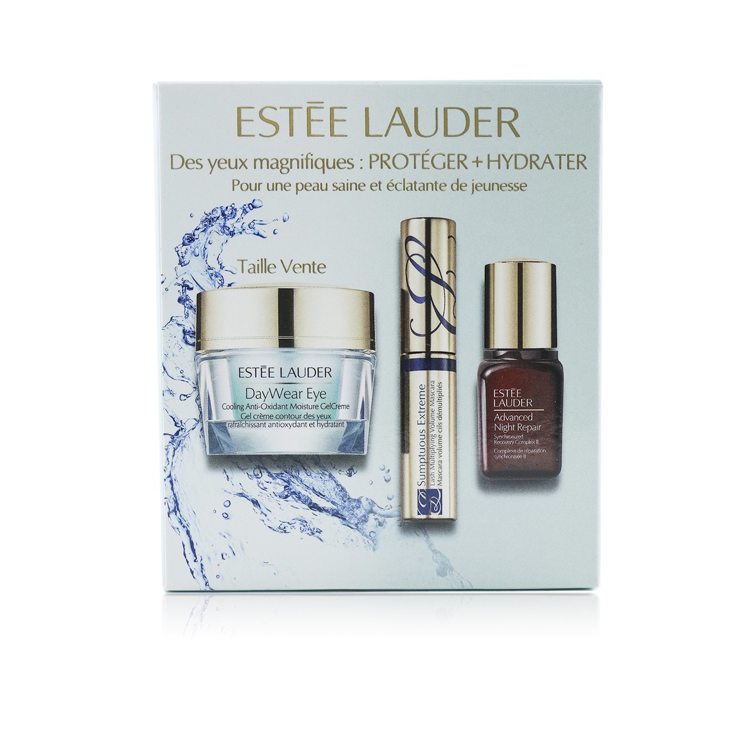 Estee Lauder Beautiful Eyes (Protect+Hydrate) Set: DayWear Eye 15ml + Advanced Night Repair 7ml + Sumptuous Extreme Mascara 2.8ml 3pcs