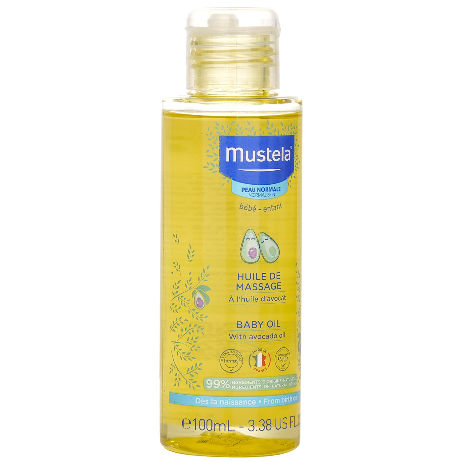Mustela Oliwka dla dzieci (do skóry normalnej) 100ml/3.38oz