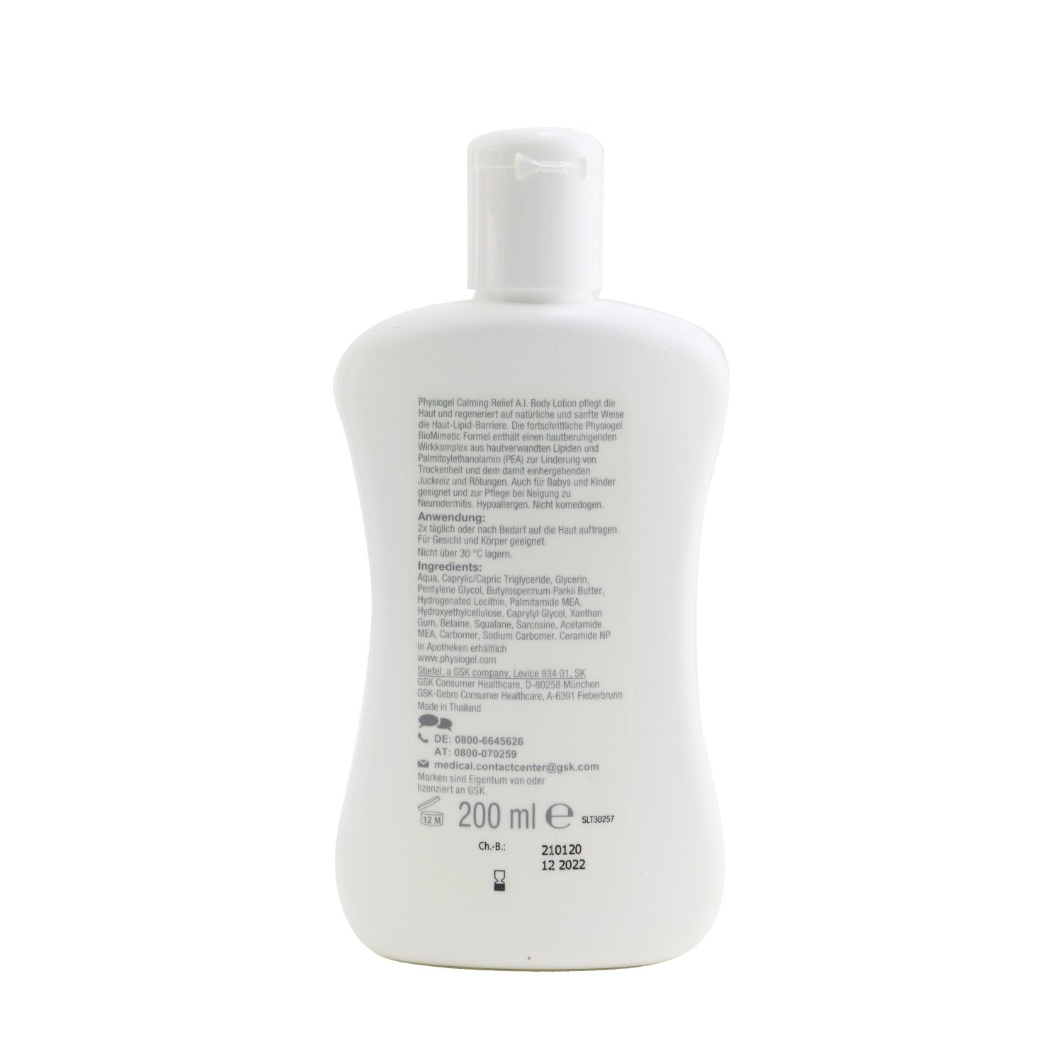 Physiogel Calming Relief A.I. Body Lotion - For Dry, Irritated & Reactive Skin 200ml/6.76oz