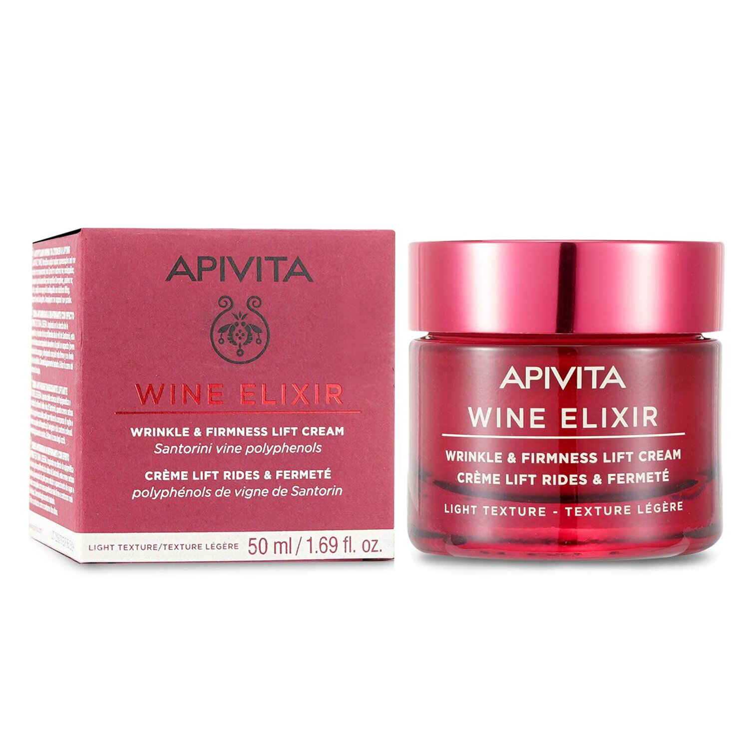 Apivita Wine Elixir Wrinkle & Firmness Lift Cream - Light Texture 50ml/1.7oz