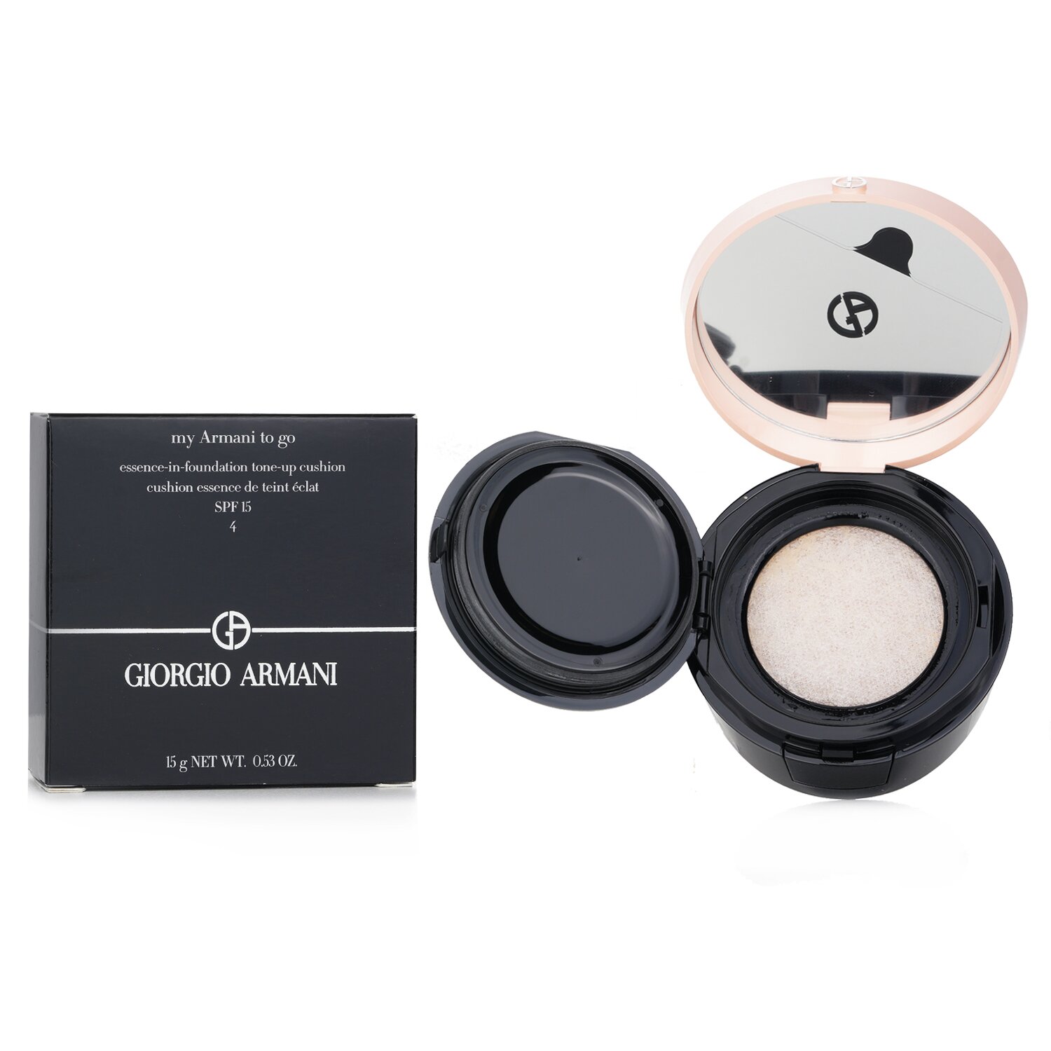 Giorgio Armani My Armani To Go Essence In Foundation Tone Up Cushion SPF 15 15g/0.53oz
