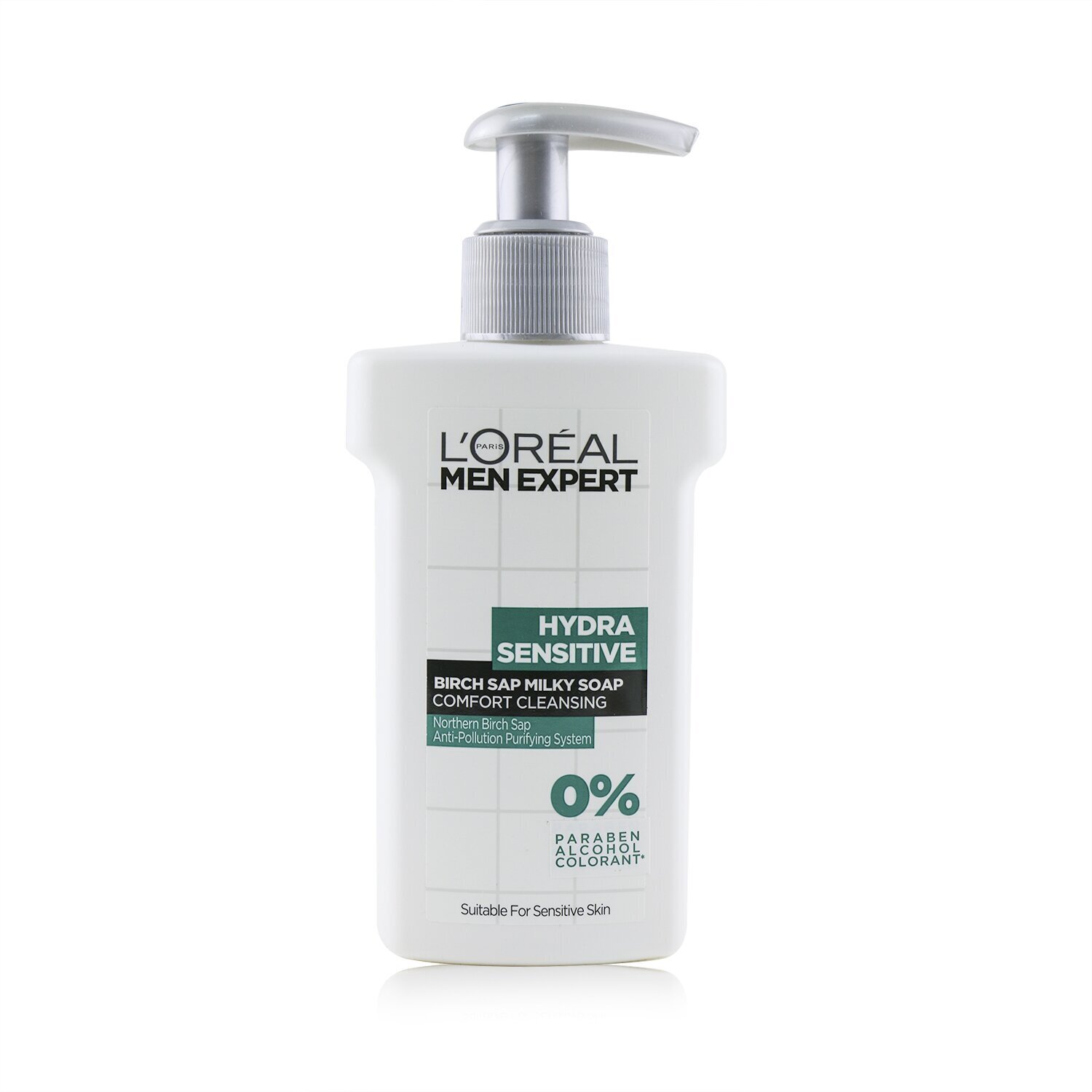 L'Oreal 萊雅 Men Expert Hydra Sensitive Birch Sap Milky Soap Comfort Cleansing (For Sensitive Skin) 150ml/5oz