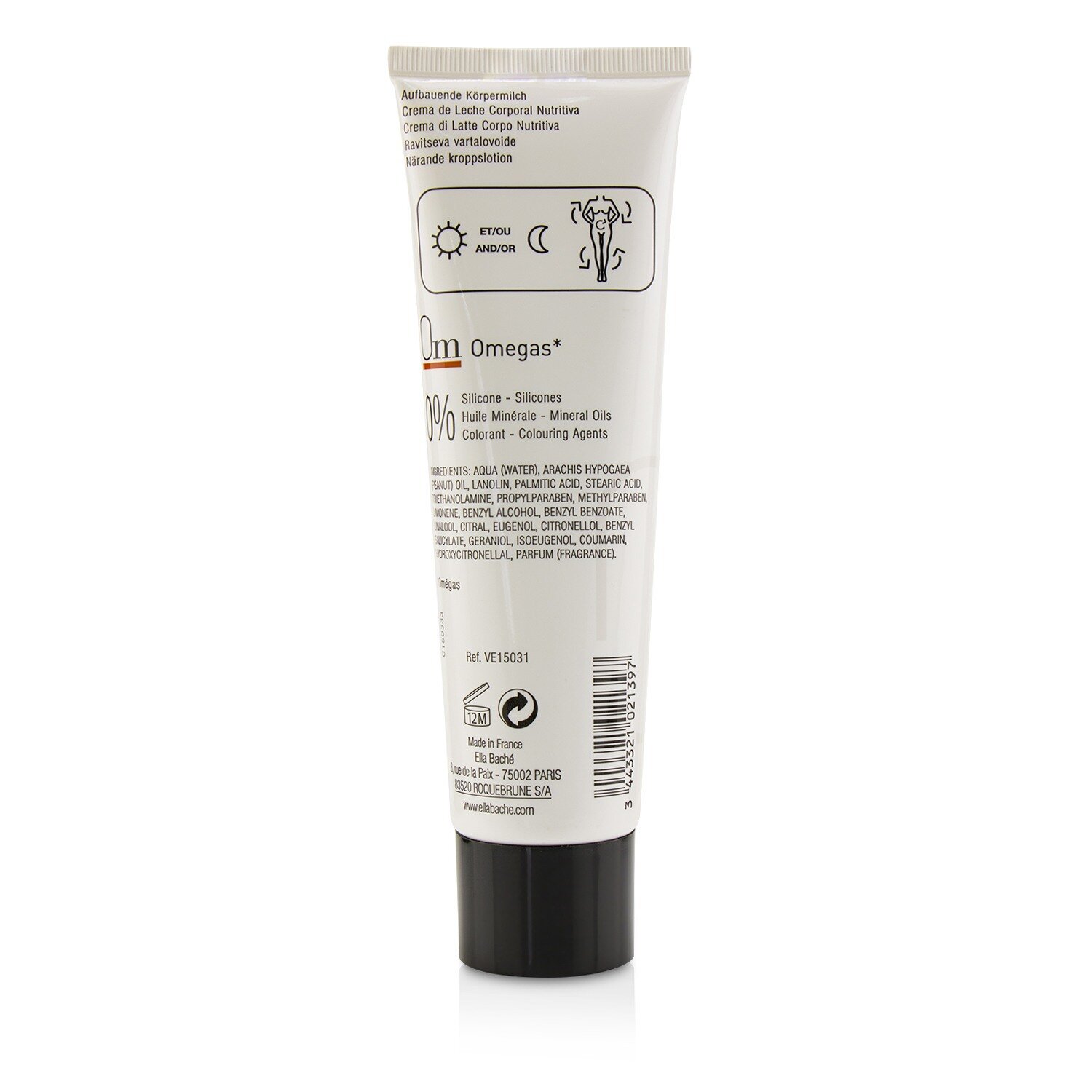 Ella Bache Nutri' Action Nourishing Body Milk Cream 150ml/5.07oz
