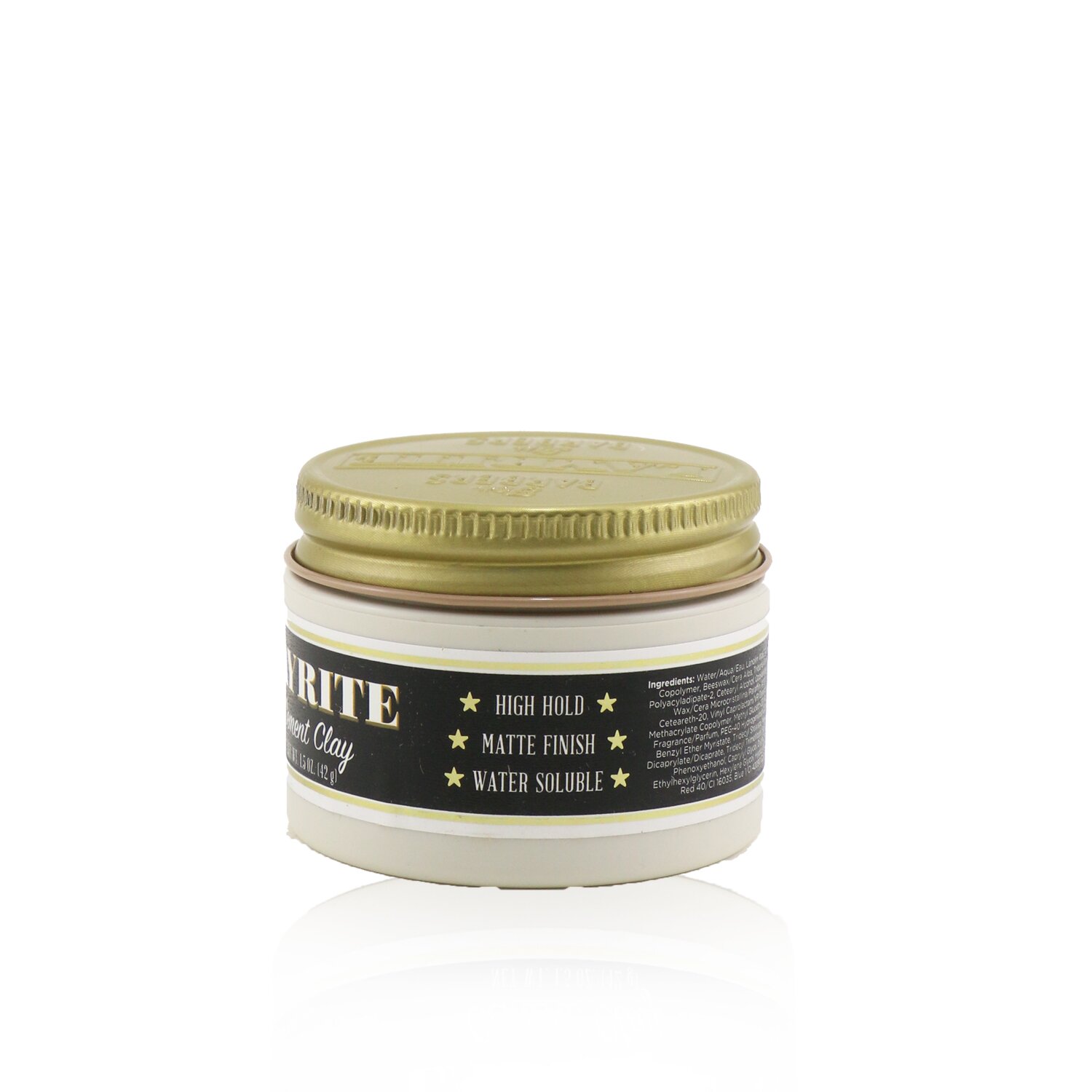 Layrite 造型髮泥（高定型、啞光、水溶性） 42g/1.5oz
