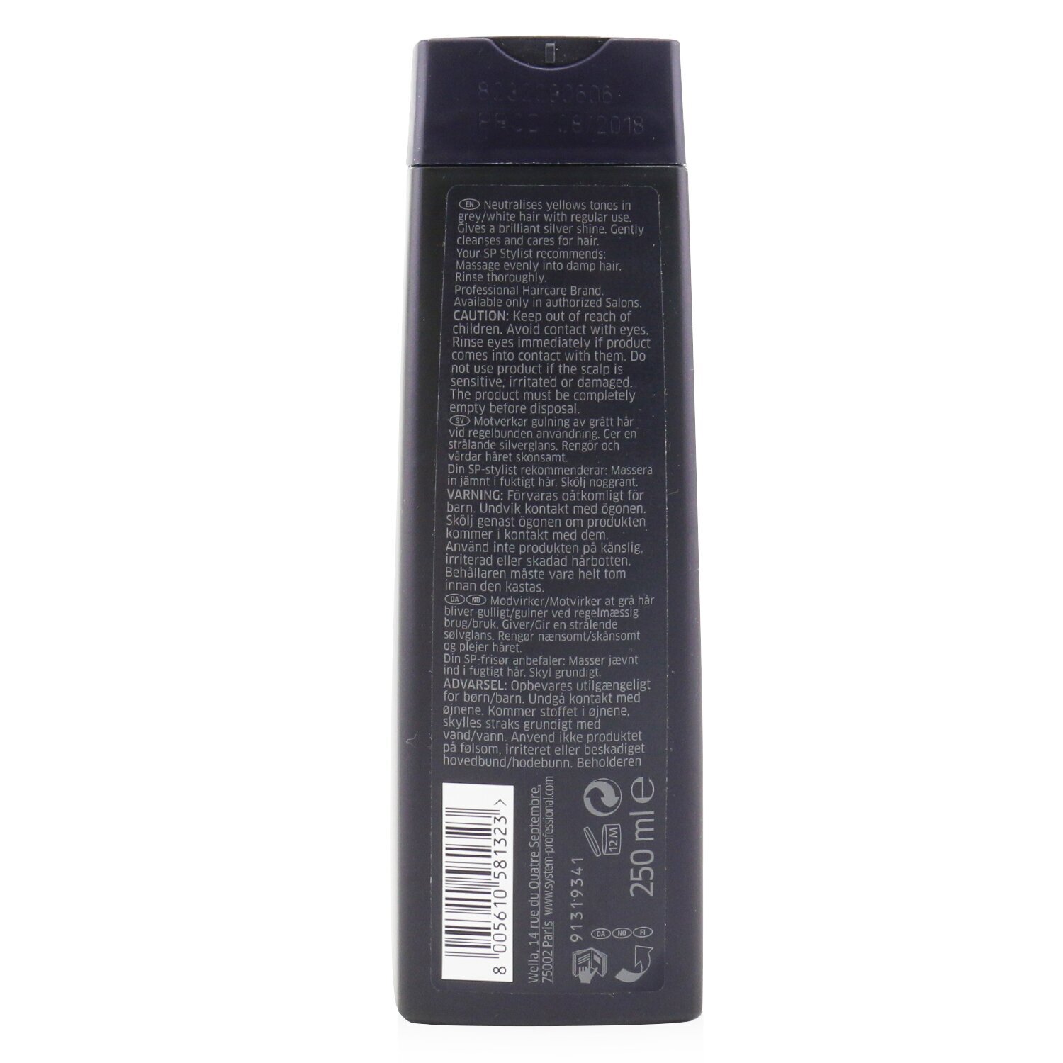 Wella SP Men Silver Shampoo 250ml/8.45oz