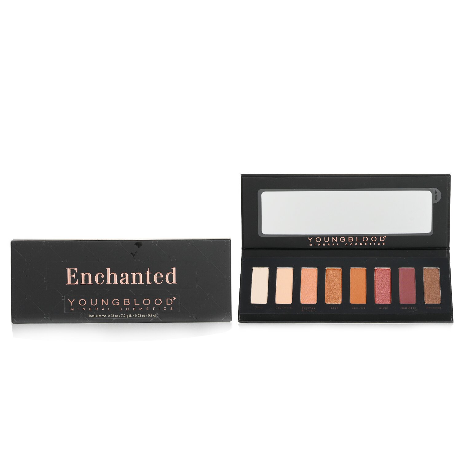 Youngblood 8 Well Eyeshadow Palette 8x0.9g/0.03oz