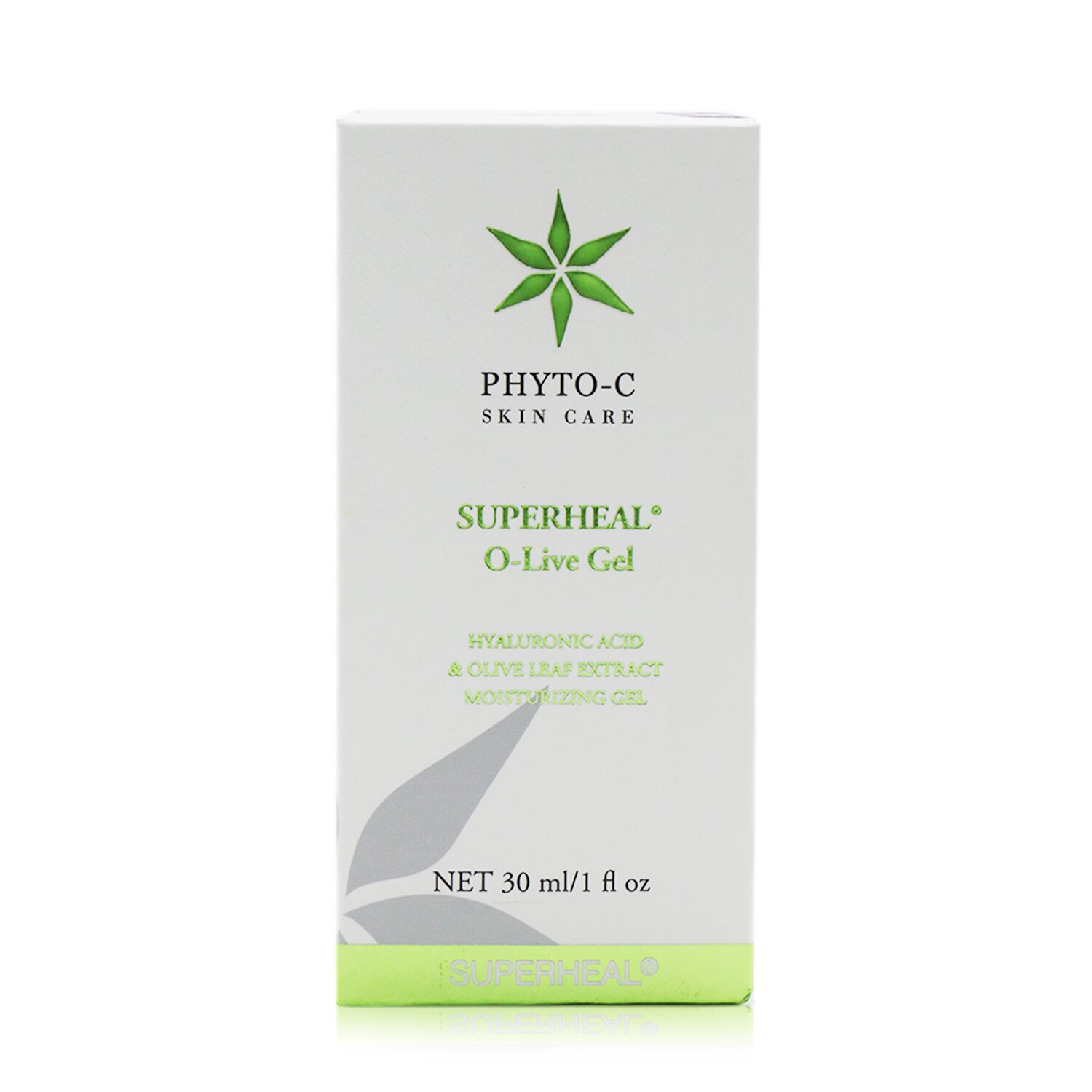 Phyto-C Superheal O-Live Gel (Hyaluronic Acid & Olive Leaf Extract Moisturizing Gel) 30ml/1oz