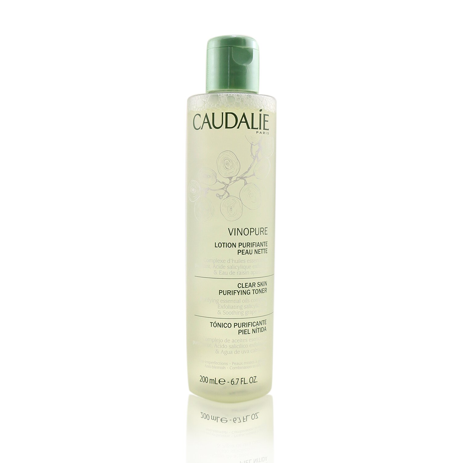 Caudalie Vinopure Clear Skin Purifying Toner - For Combination to Oily Skin 200ml/6.7oz
