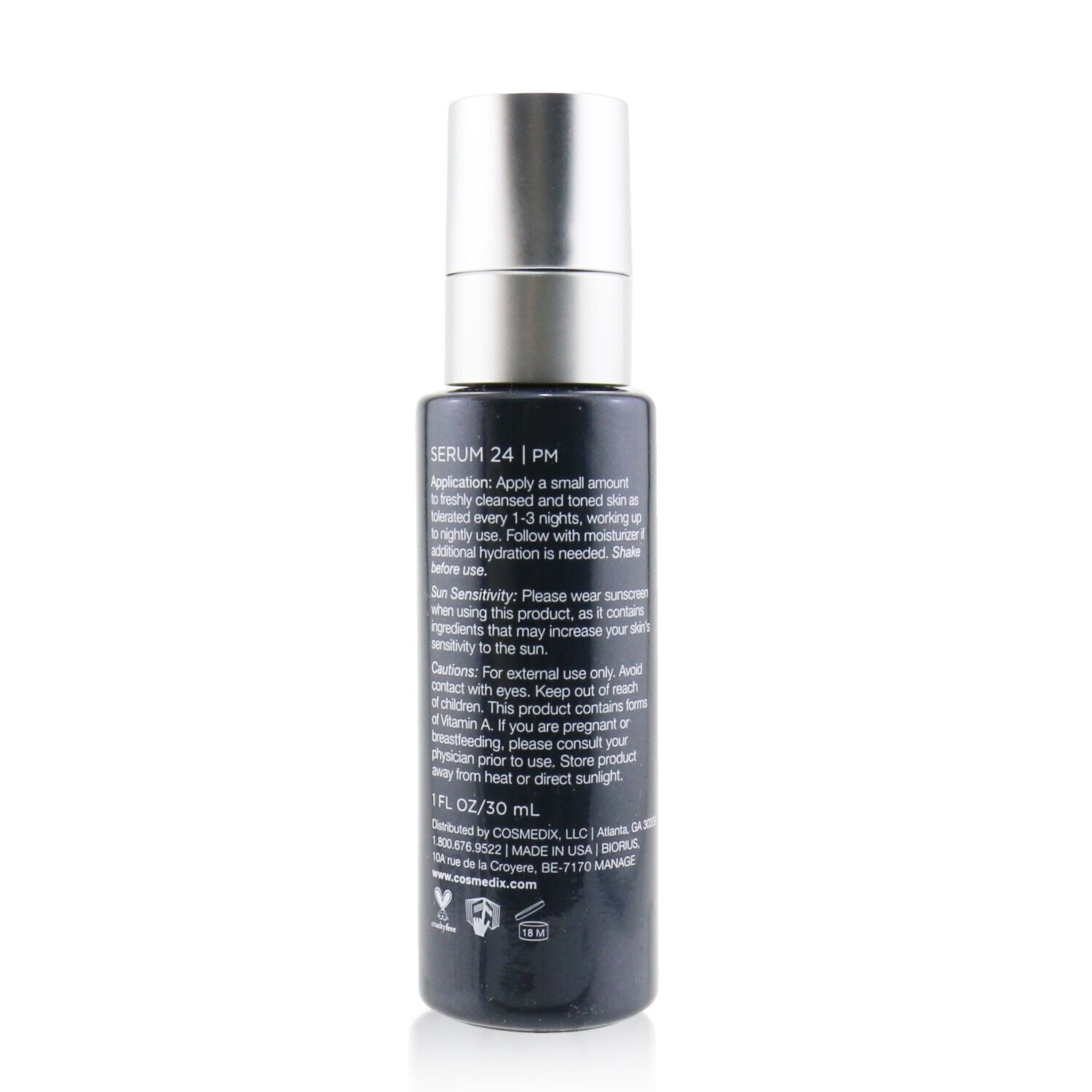 CosMedix مركب مجفف سريع Elite Serum ( علبة متضررة قليلاً ) 30ml/1oz
