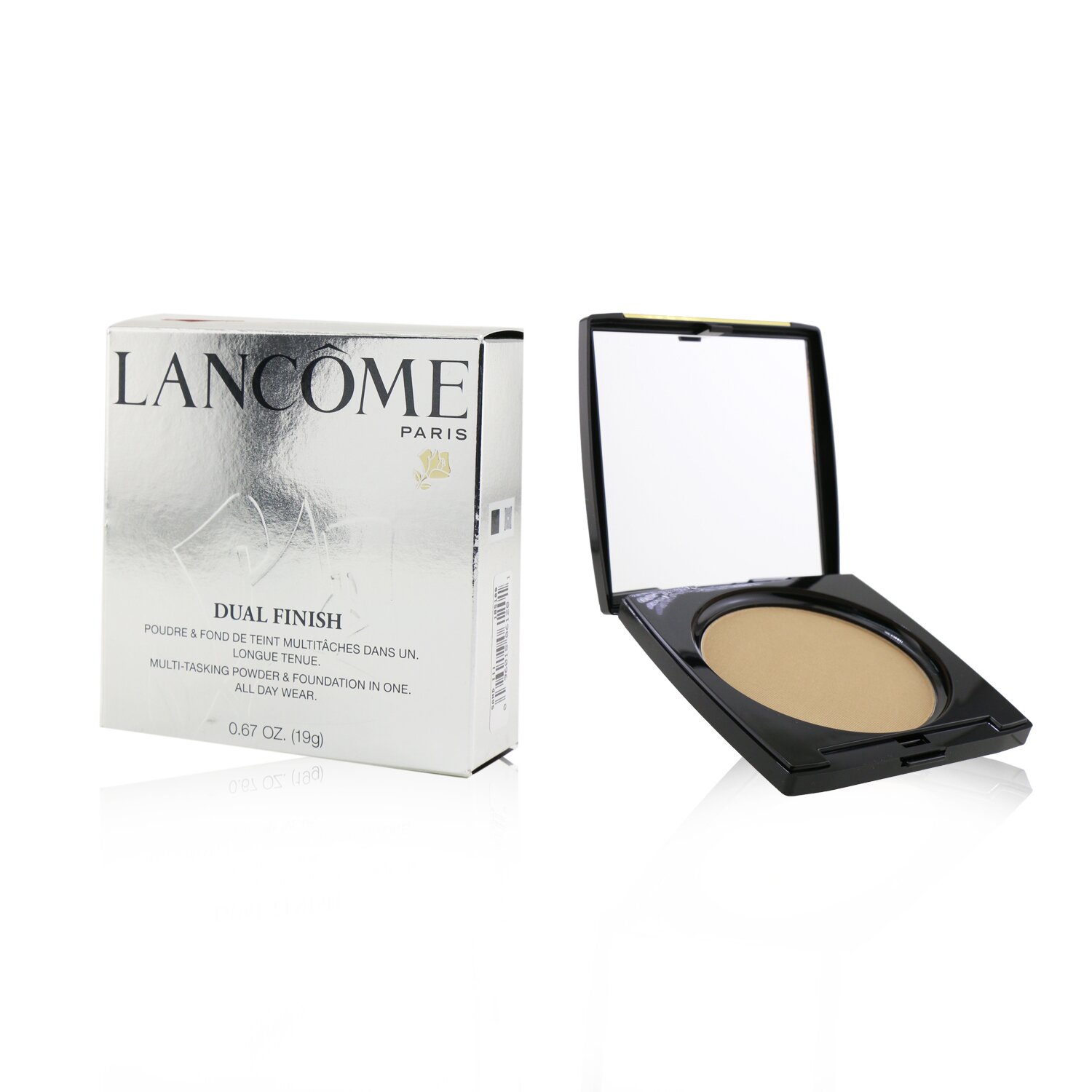 Lancome بودرة معددة الفعالية وأساس في آن واحد Dual Finish 19g/0.67oz