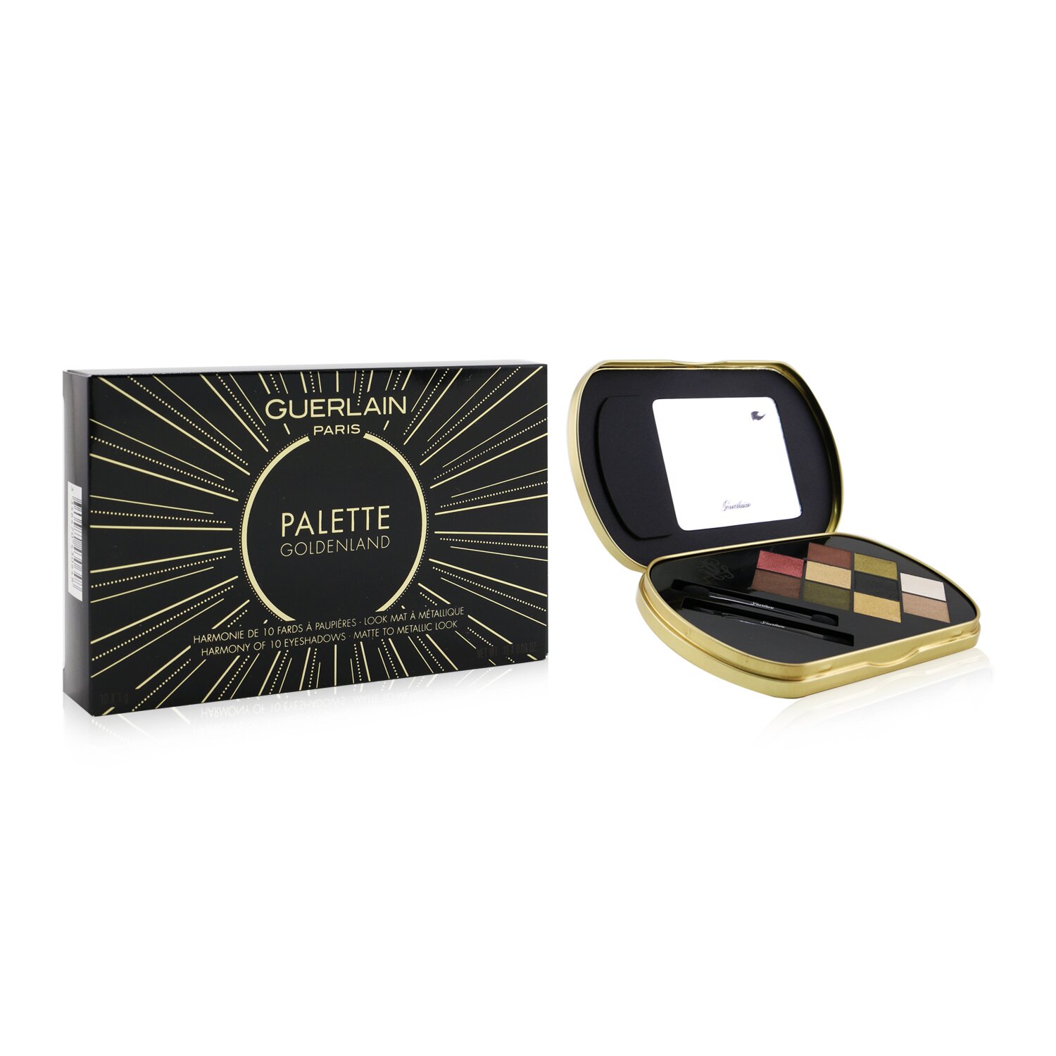 Guerlain Goldenland Harmony Of 10 Eyeshadows Palette 10x1g/0.03oz