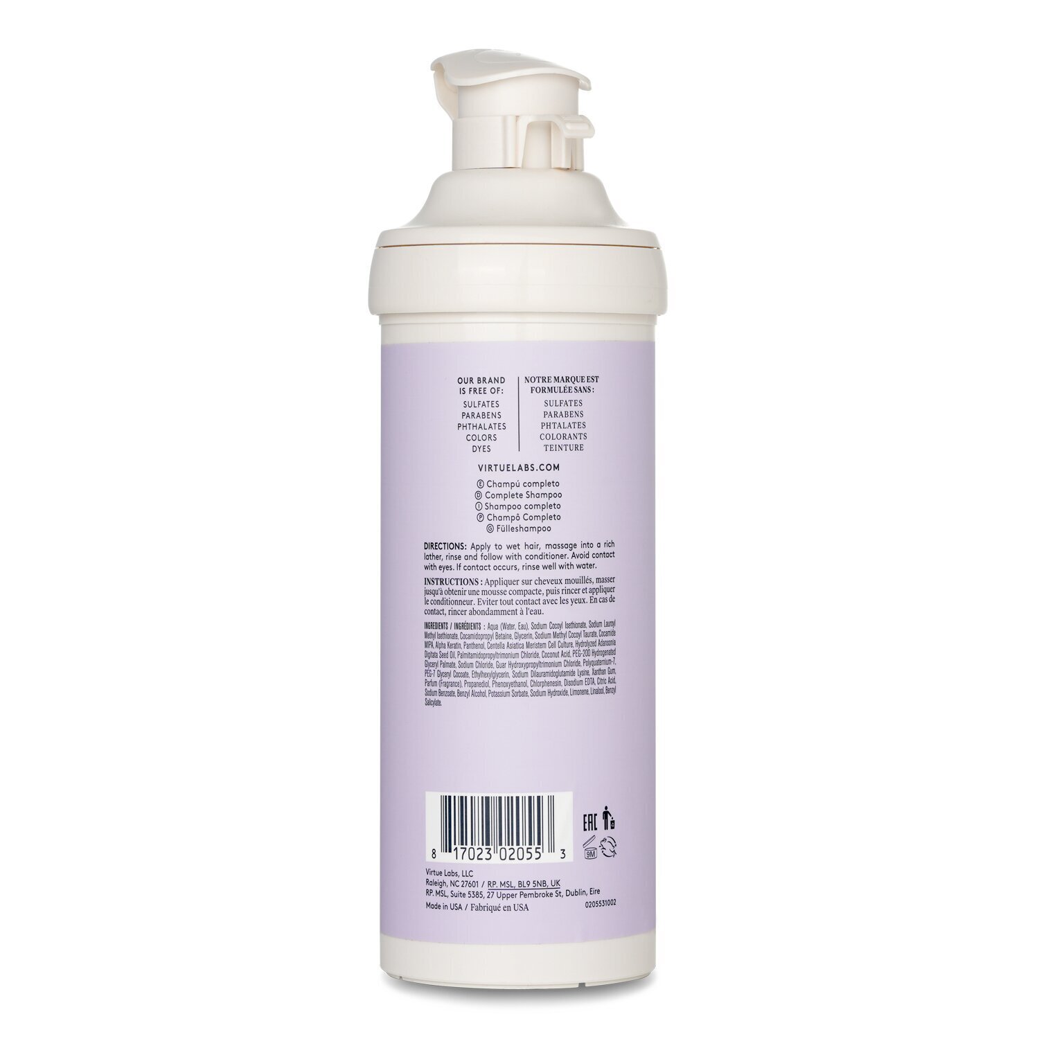 Virtue Full Shampoo 500ml/17oz