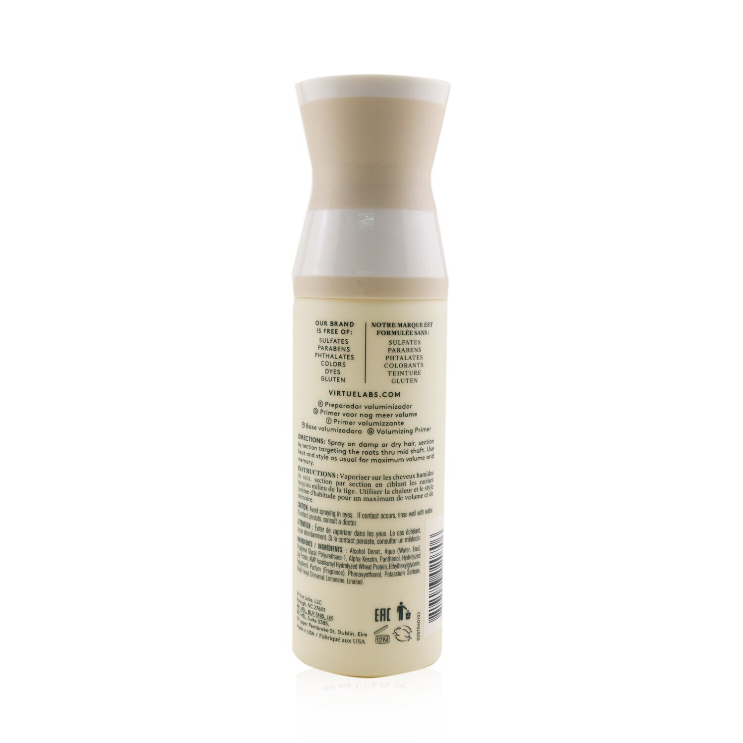 Virtue Volumizing Primer 150ml/5oz