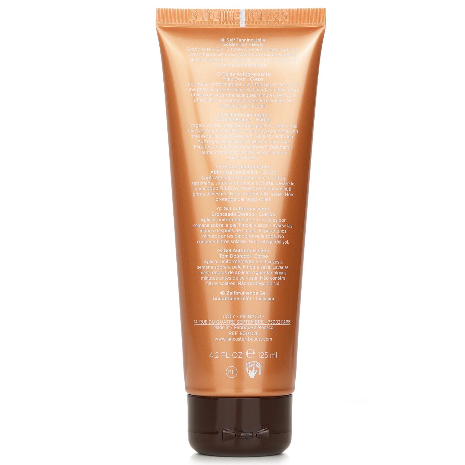 Lancaster Sun 365 Gelatina Auto Bronceadora 125ml/4.2oz
