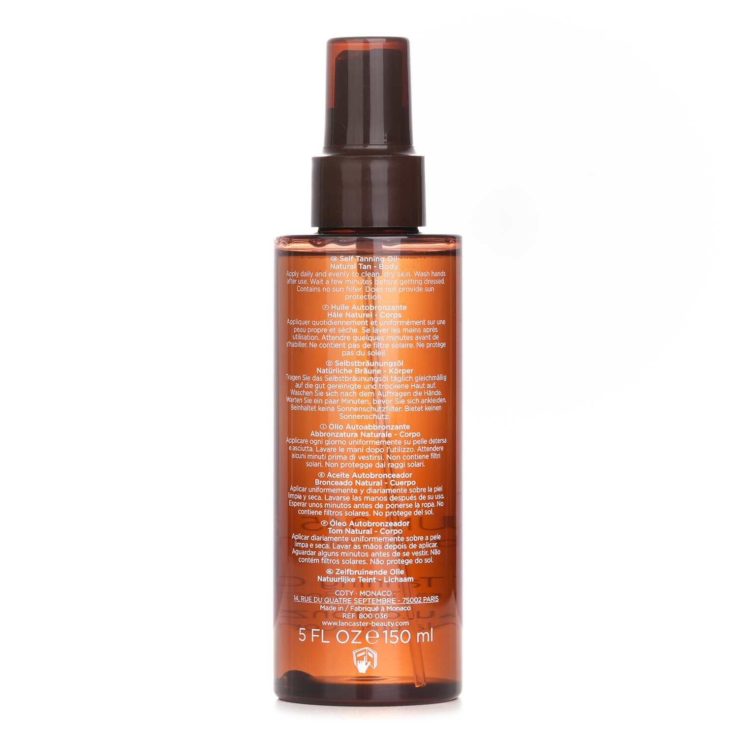 Lancaster Sun 365 Self Tanning Oil 150ml/5oz