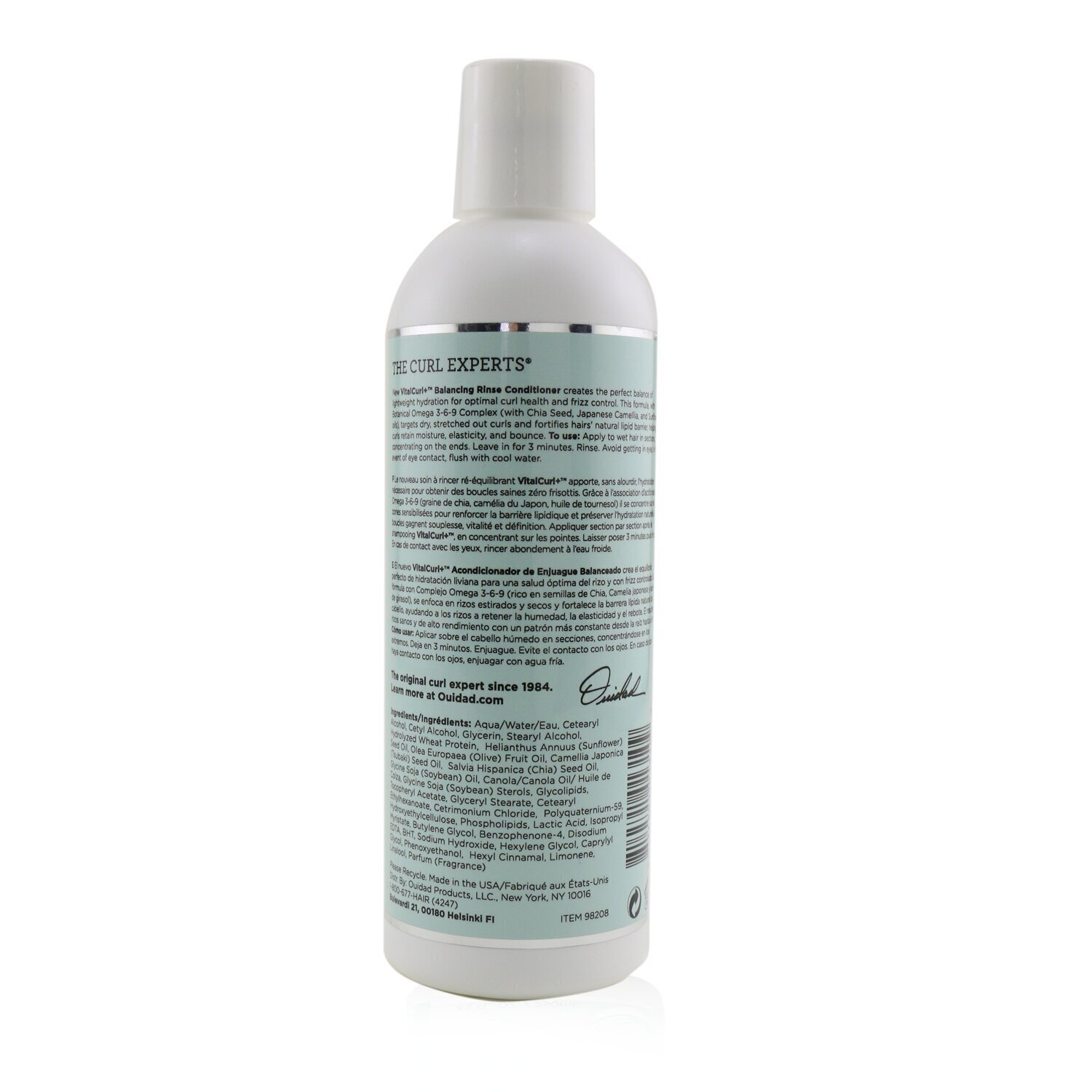Ouidad VitalCurl+ Balancing Rinse Conditioner (Classic Curls) 250ml/8.5oz
