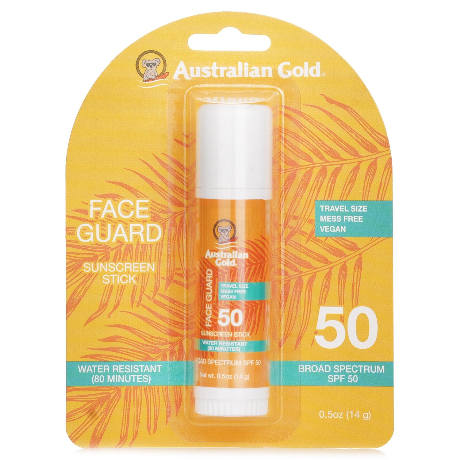 Australian Gold Face Guard Sunscreen Stick SPF 50 14g/0.5oz