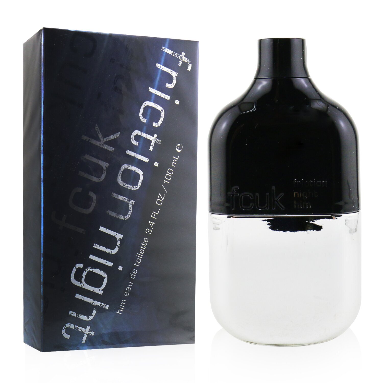 French Connection UK Fcuk Friction Night Him Eau De Toilette Spray 100ml/3.4oz