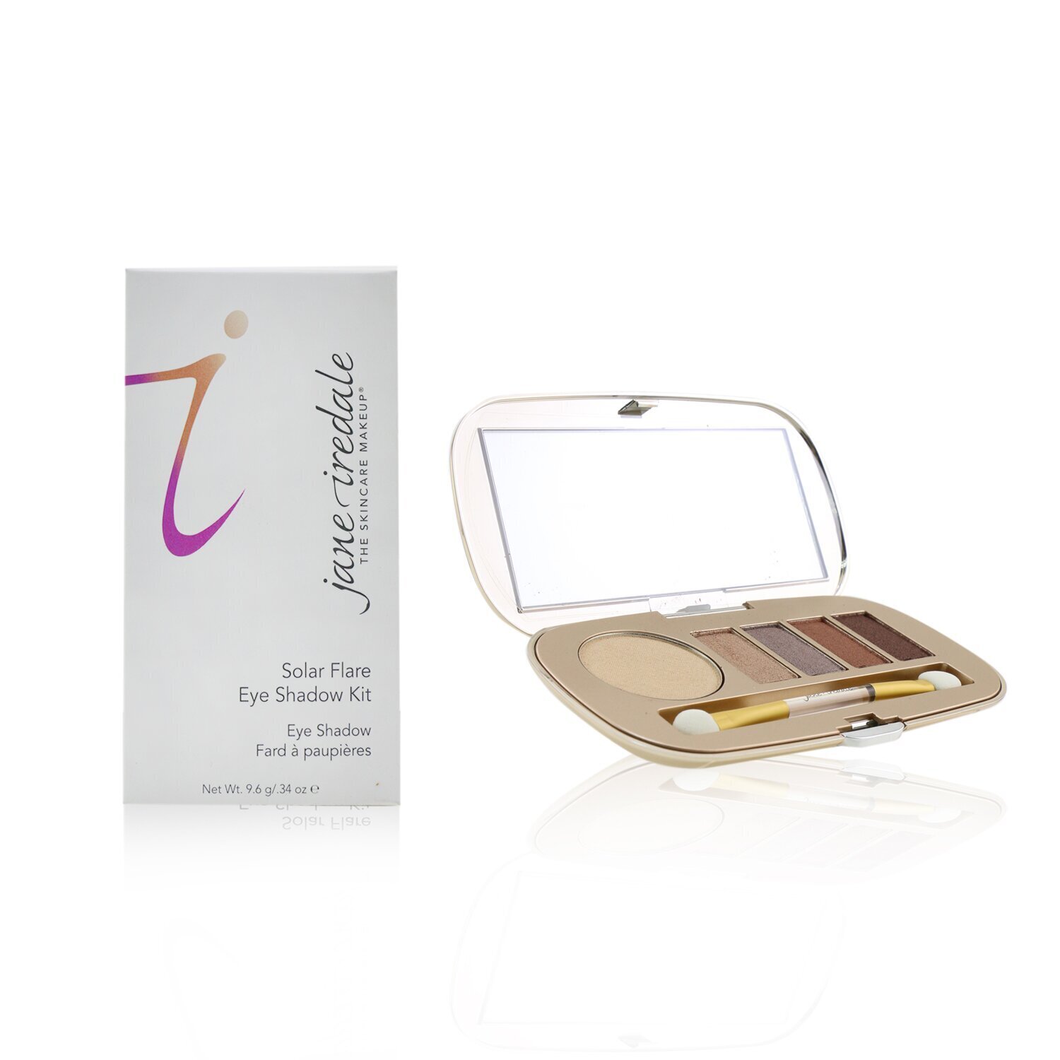 Jane Iredale Solar Flare Eye Shadow Kit (5x Eyeshadow, 1x Applicator) 9.6g/0.34oz