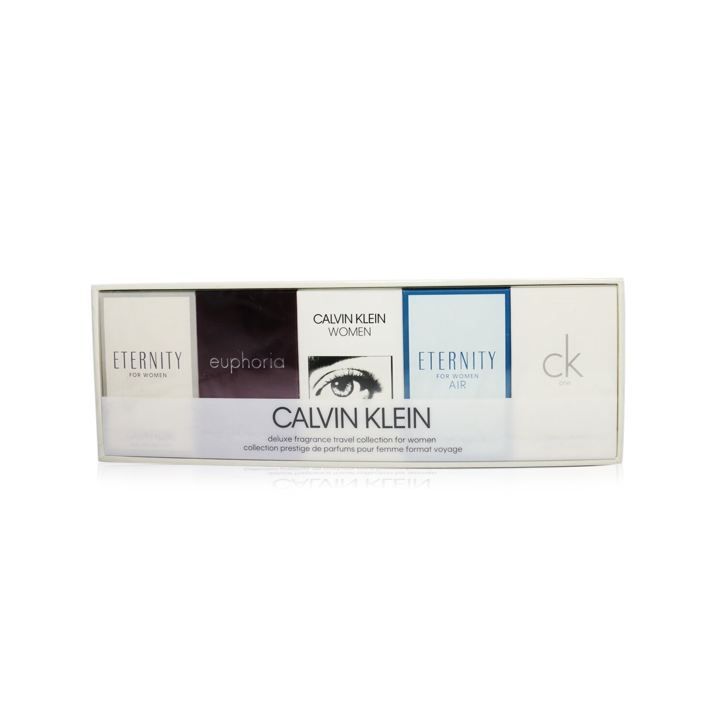 Calvin Klein Miniature Coffret: Eternity Edp 5ml + Euphoria EDP 4ml + Ck Women EDP 5ml + Eternity Air EDP 5ml + Ck One EDT 10ml 5pcs