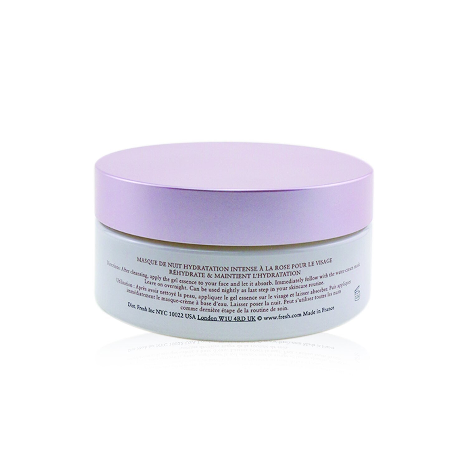 Fresh Mascarilla de Dormir Hidratación Profunda de Rosa 2x35ml/1.18oz