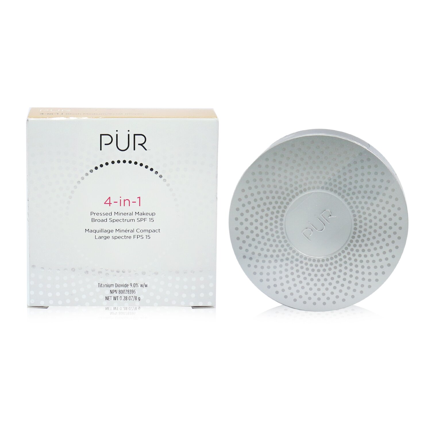 PUR (PurMinerals) 4 in 1 Pressed Mineral Makeup Broad Spectrum SPF 15 8g/0.28oz