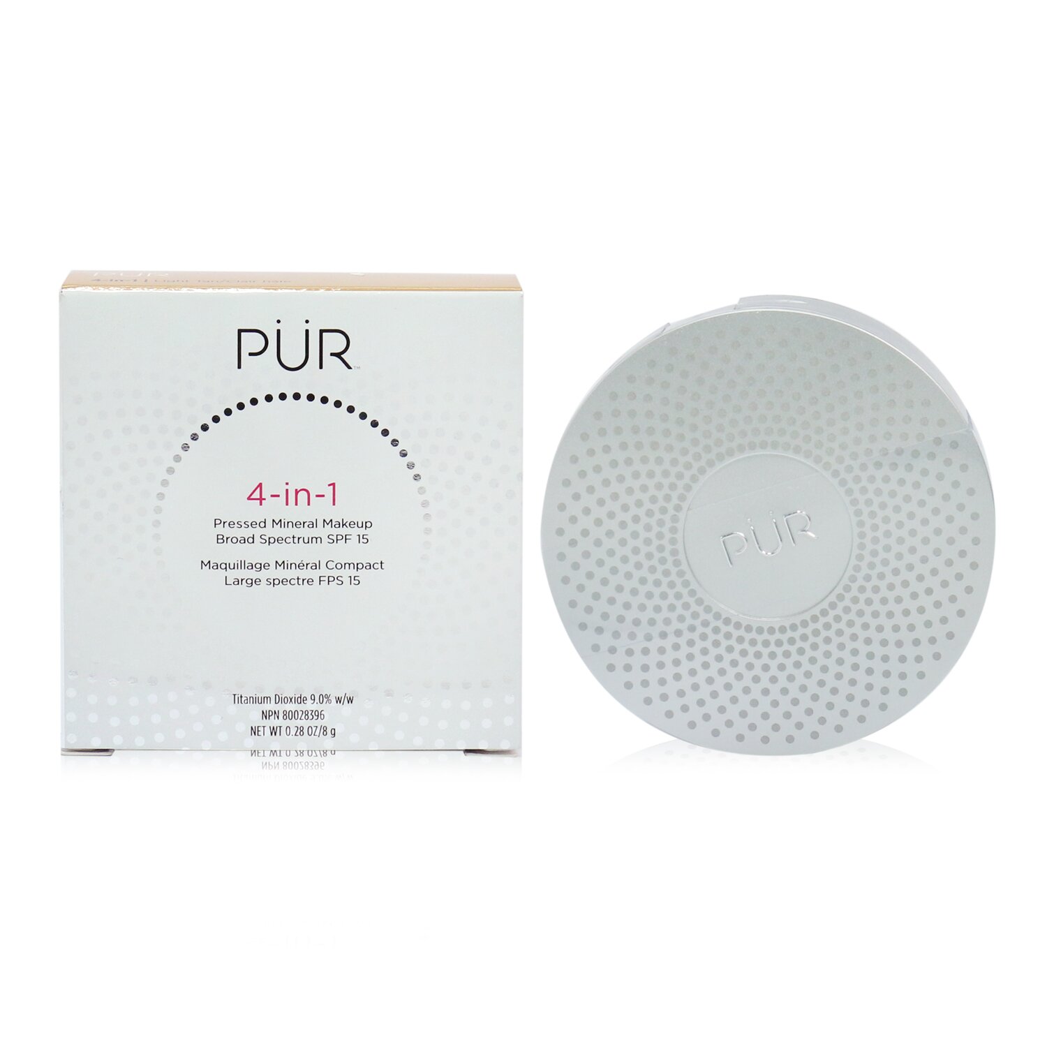 PUR (PurMinerals) 4 in 1 Pressed Mineral Makeup Broad Spectrum SPF 15 8g/0.28oz