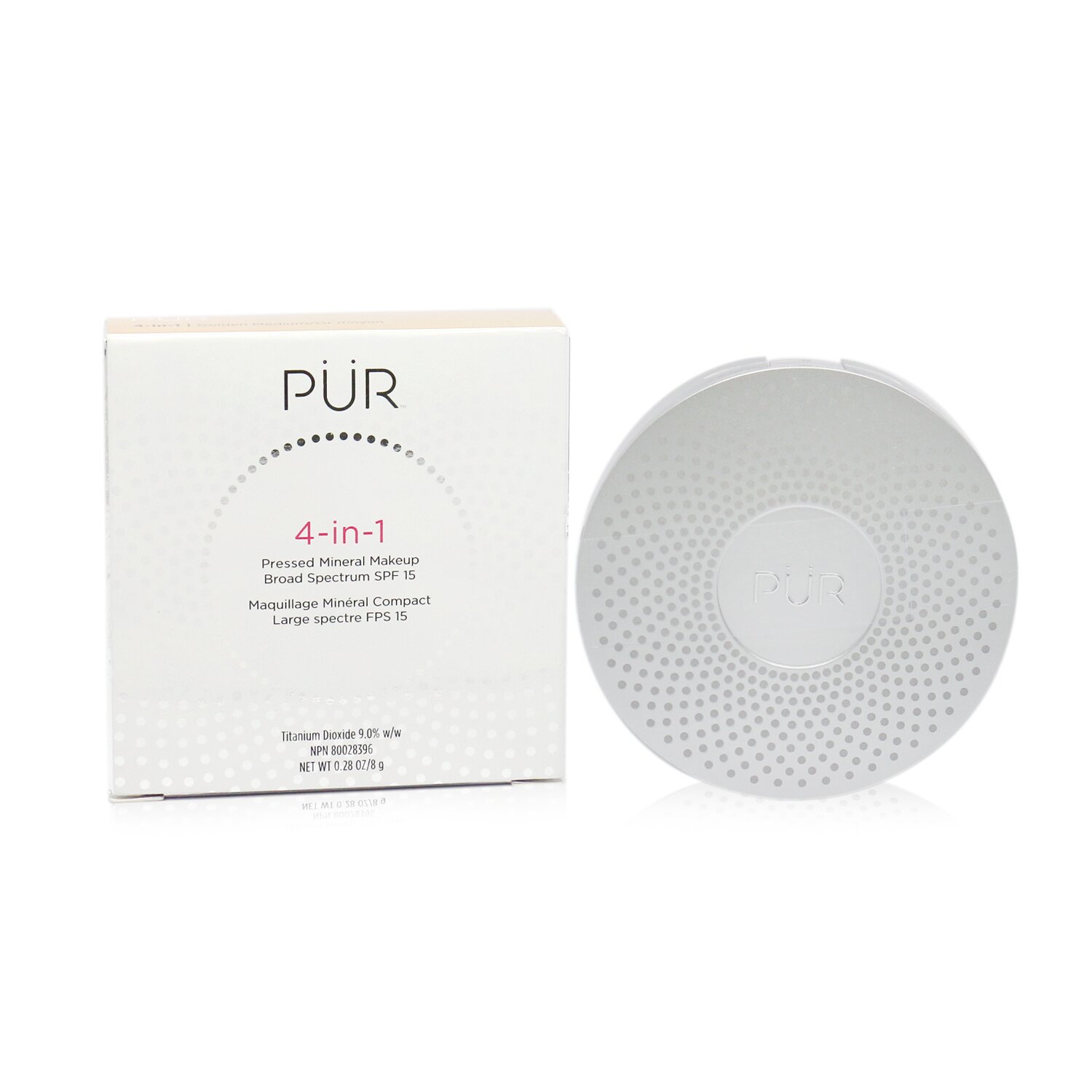 PUR (PurMinerals) 4 in 1 Pressed Mineral Makeup Broad Spectrum SPF 15 8g/0.28oz