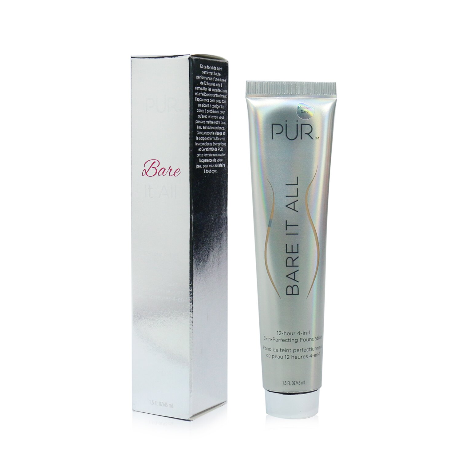 PUR (PurMinerals) Bare It All 12 Hour 4 in 1 Skin Perfecting Foundation 45ml/1.5oz