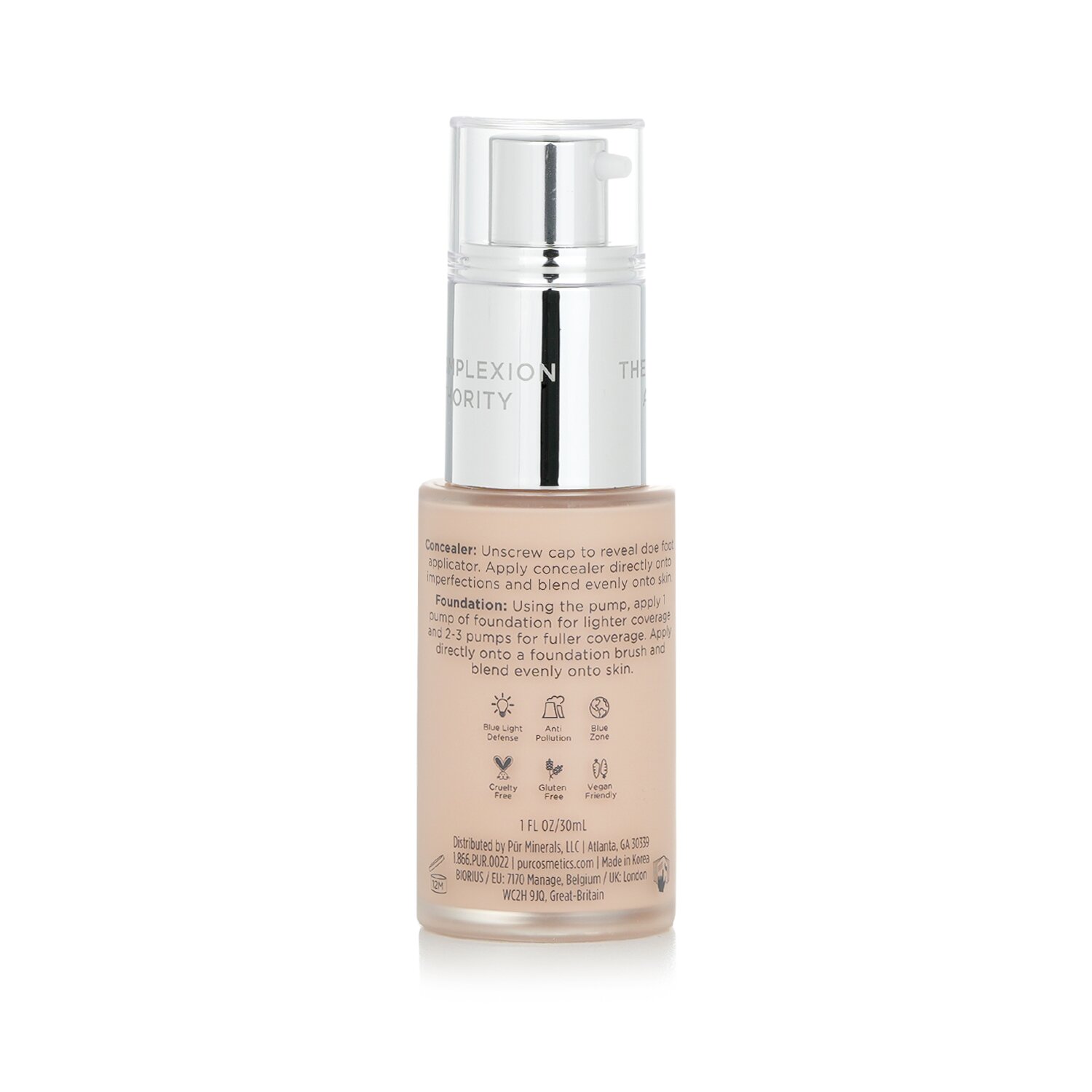 PUR (PurMinerals) 4 in 1 Love Your Selfie Base & Corrector de Larga Duración 30ml/1oz