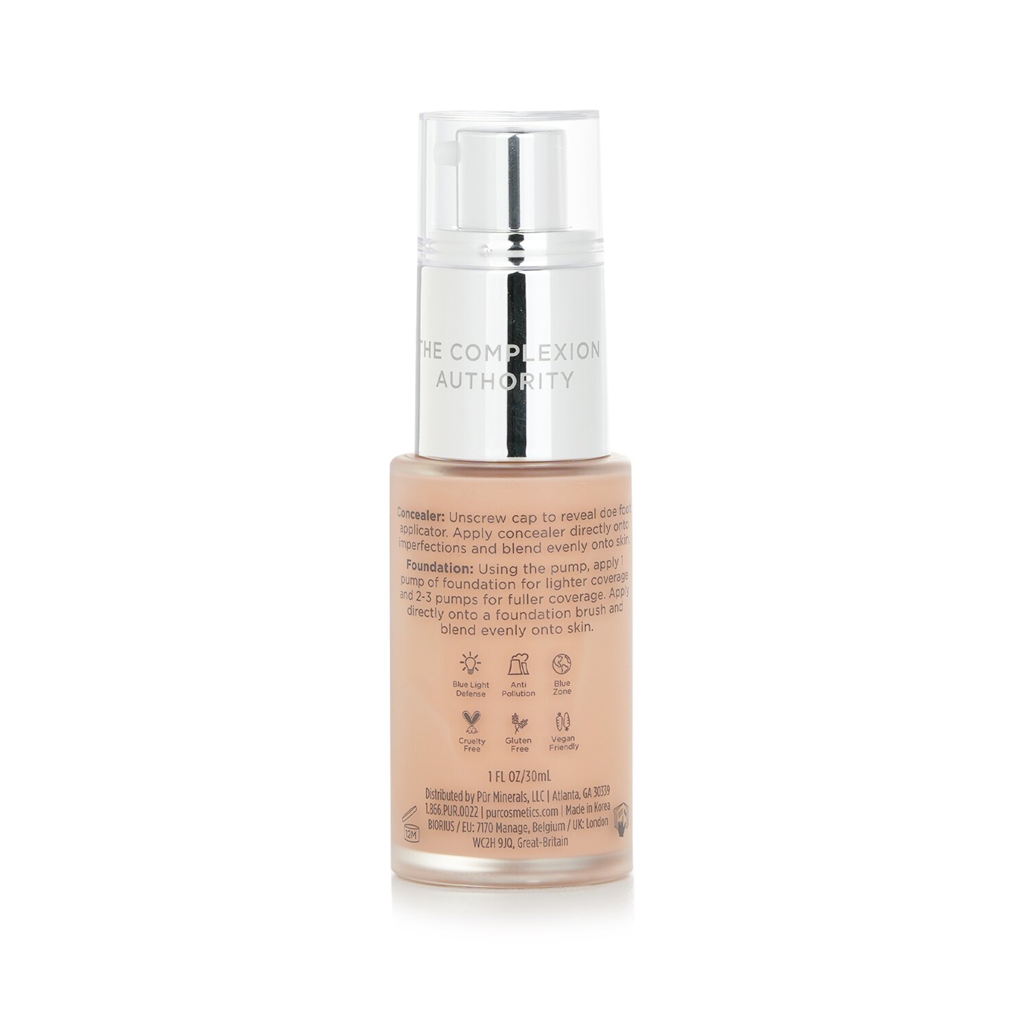 PUR (PurMinerals) 4 in 1 Love Your Selfie Base & Corrector de Larga Duración 30ml/1oz