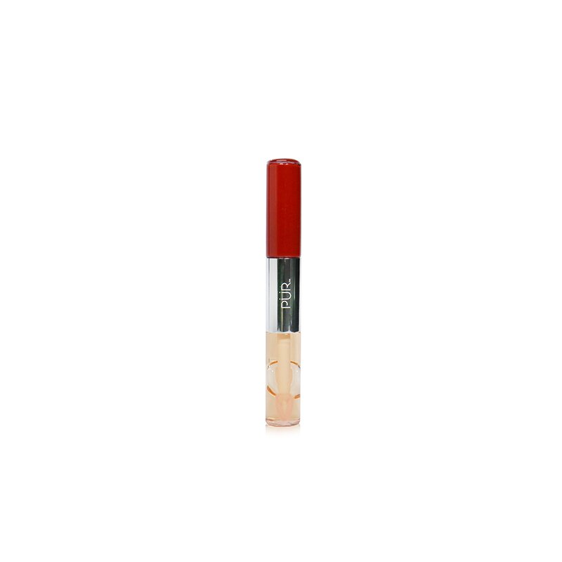 PUR (PurMinerals) 4 in 1 Lip Duo (Dual Ended Matte Lipstick + Lip Oil) 8.7ml/0.3oz