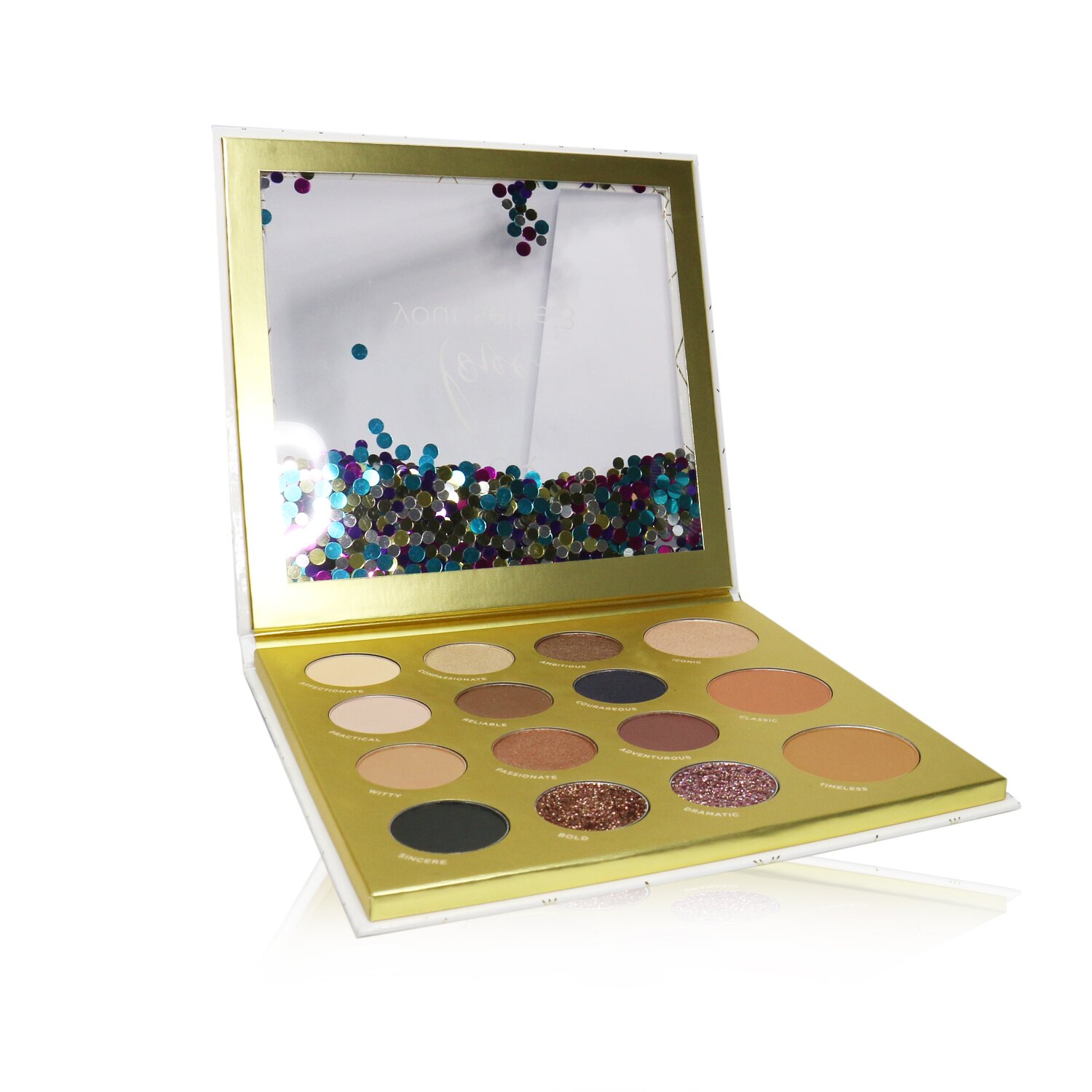 PUR (PurMinerals) Love Your Selfie 3 Sweet 16 Face Palette (10x Eyeshadow, 2x Glitter Base, 1x Highlighter, 1x Bronzer, 1x Mini Mascara, 1x Blush) Picture Color