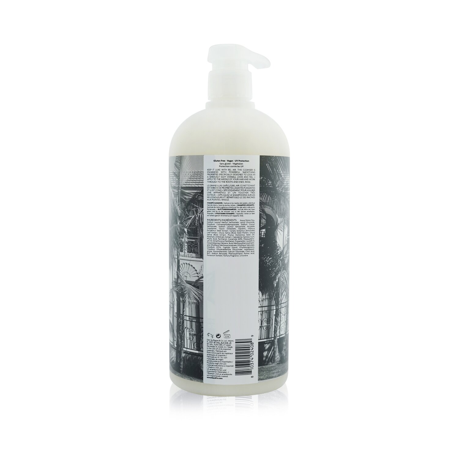 R+Co Bel Air Smoothing Shampoo + Anti-Oxidant Complex 1000ml/33.8oz