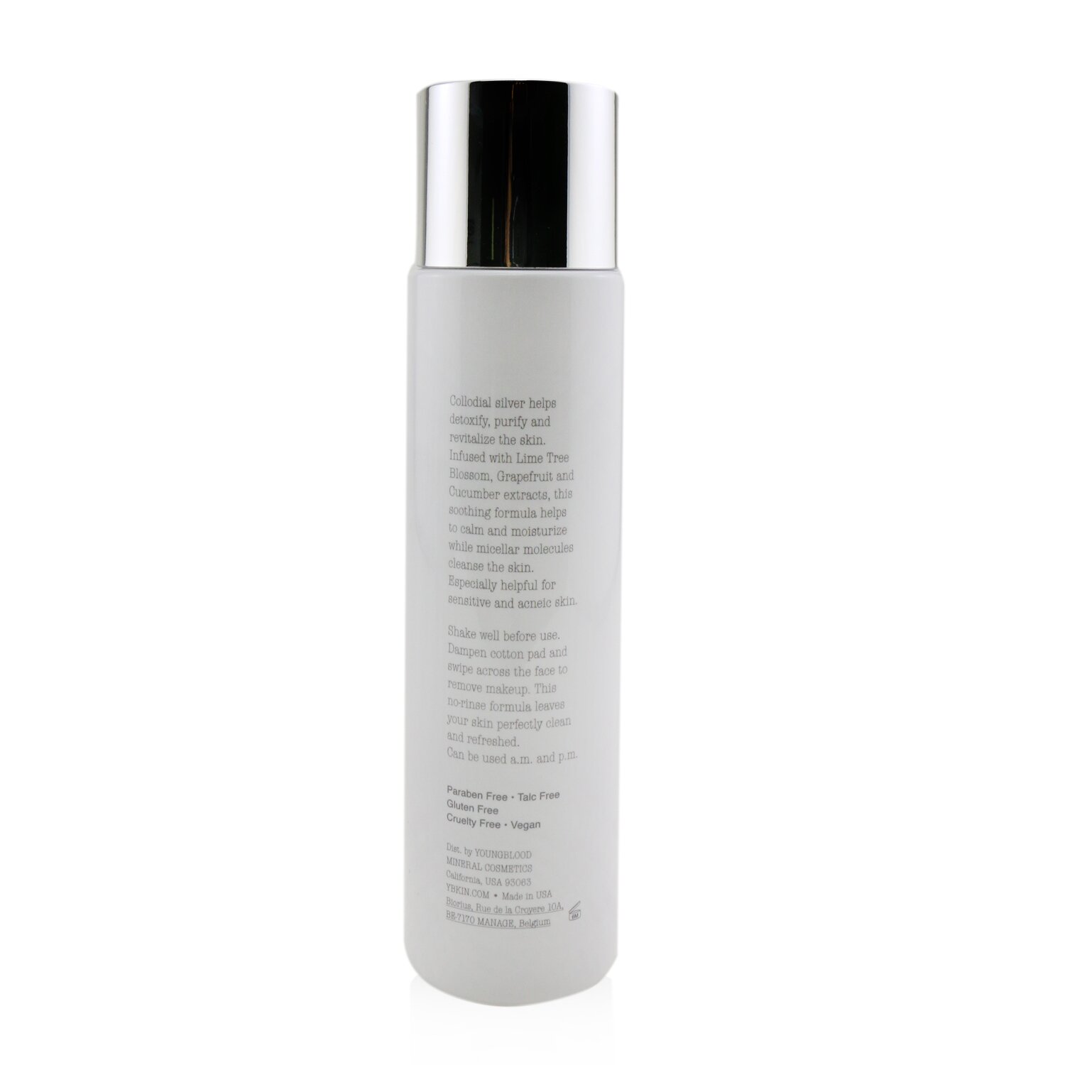 Youngblood 漾布拉 Micellar Water With Colloidal Silver -清潔，淨化和水感 200ml/6.76oz