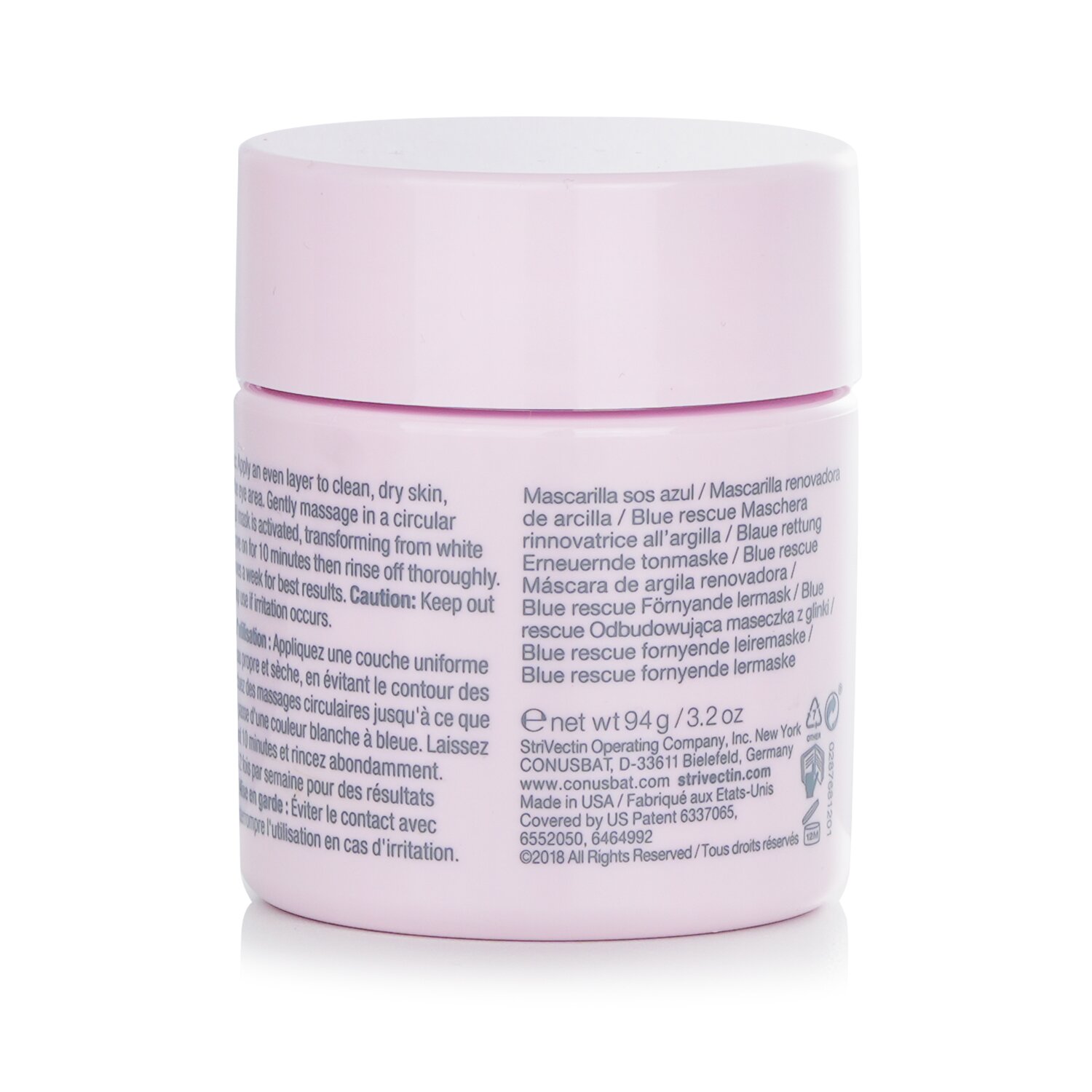 StriVectin StriVectin - Multi-Action Blue Rescue Clay Renewal Mask 94g/3.2oz