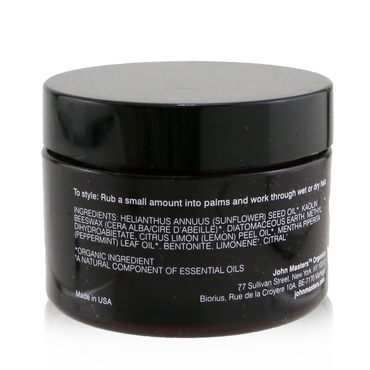 John Masters Organics Sculpting Clay (Medium Hold/ Semi-Matte Finish) 57g/2oz
