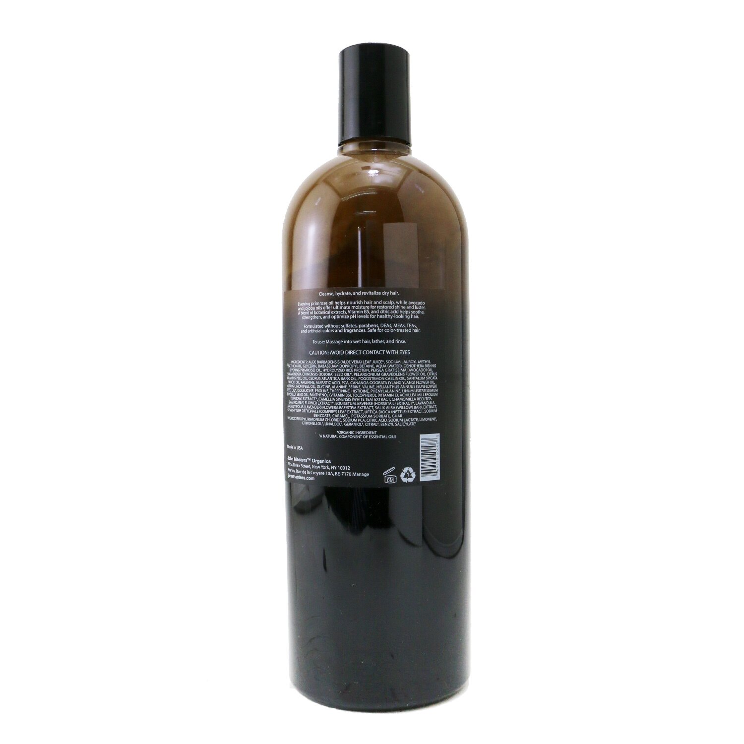 John Masters Organics Shampoo For Dry Hair with Evening Primrose 1035ml/35oz