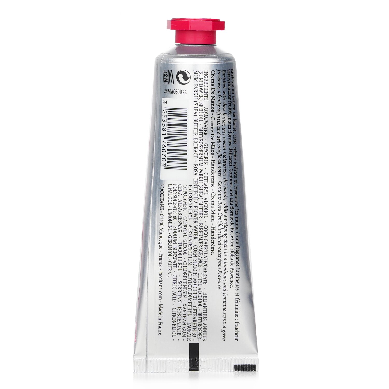 L'Occitane Rose Hand Cream קרם ידיים 30ml/1oz
