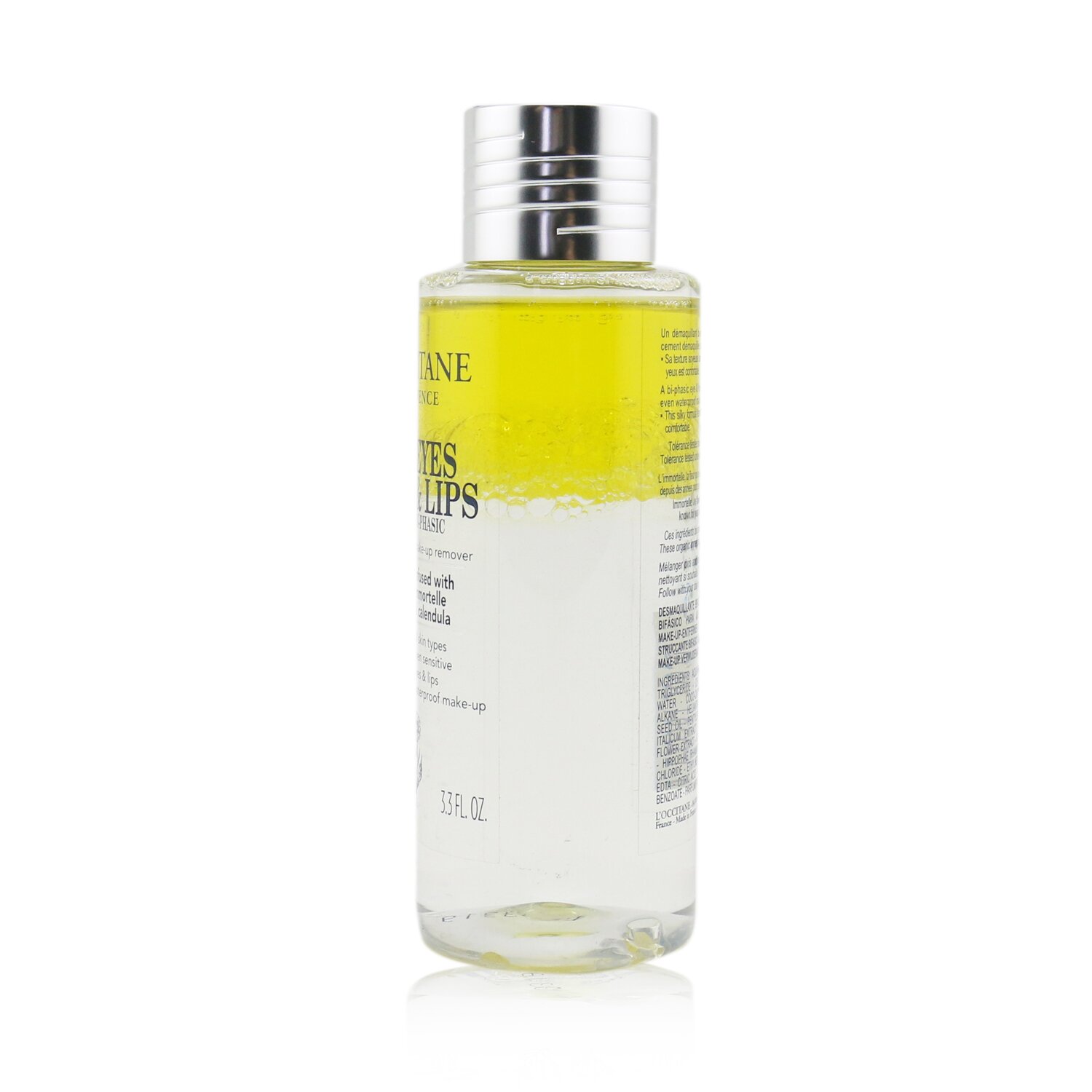L'Occitane Make-Up Remover For Eyes & Lips Bi-Phasic (For All Skin Types, Even Sensitive) 100ml/3.3oz