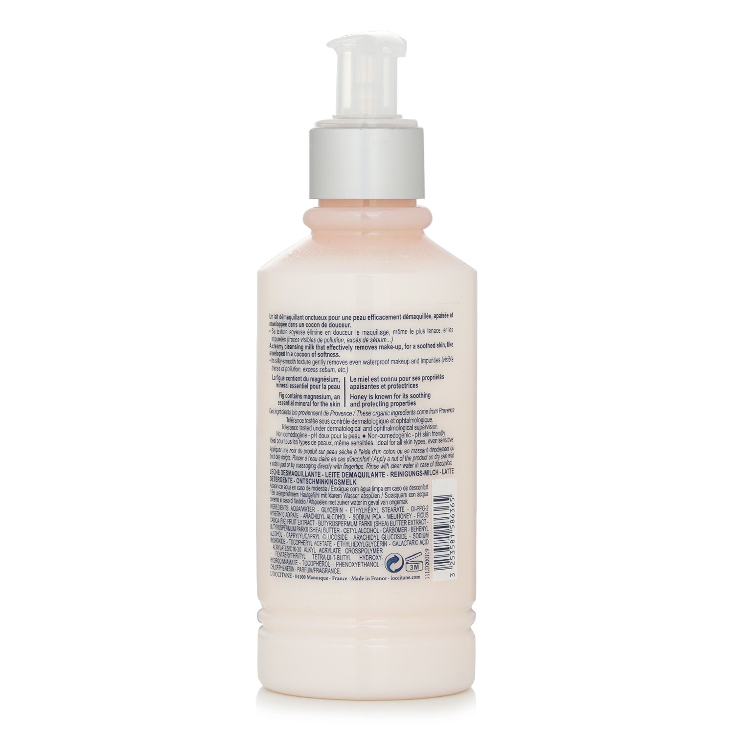 L'Occitane Removedor de Maquillaje Facial - Leche Limpiadora (Para Todo Tipo de Piel, Incluso Sensible) 200ml/6.7oz