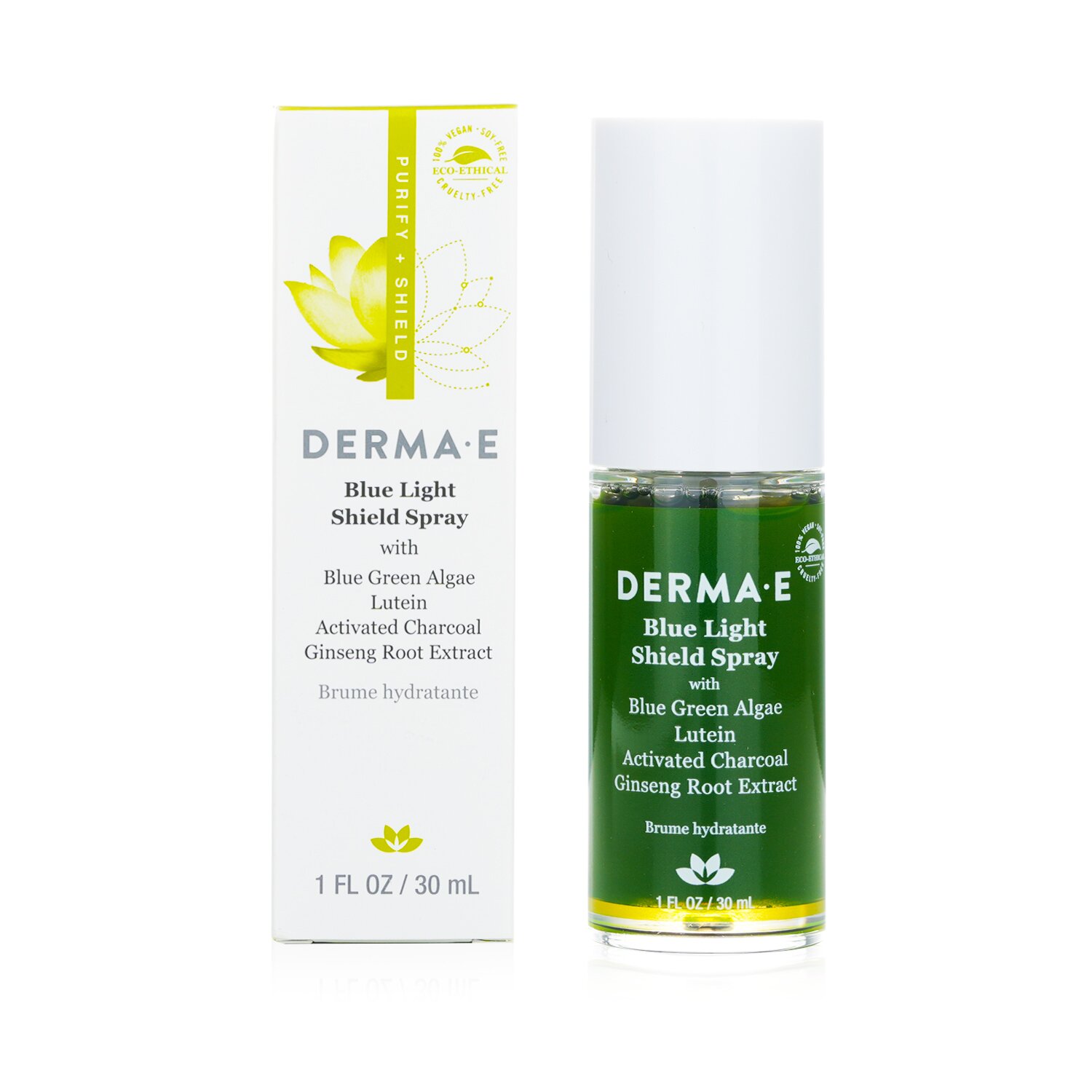 Derma E Purify + Shield Blue Light Shield Spray 30ml/1oz