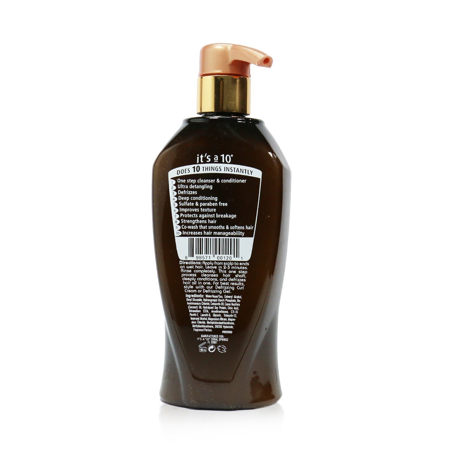 It's A 10 Miracle Defrizzing Cleansing Conditioner 280.9ml/9.5oz