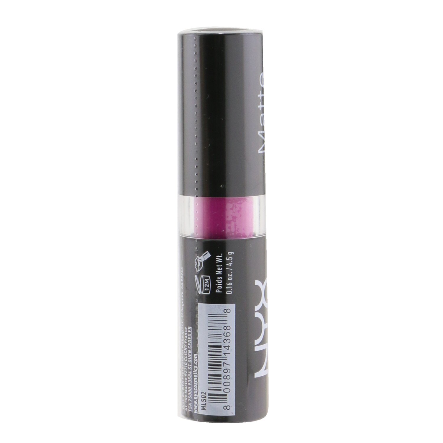 NYX Matte Lipstick 4.5g/0.16oz