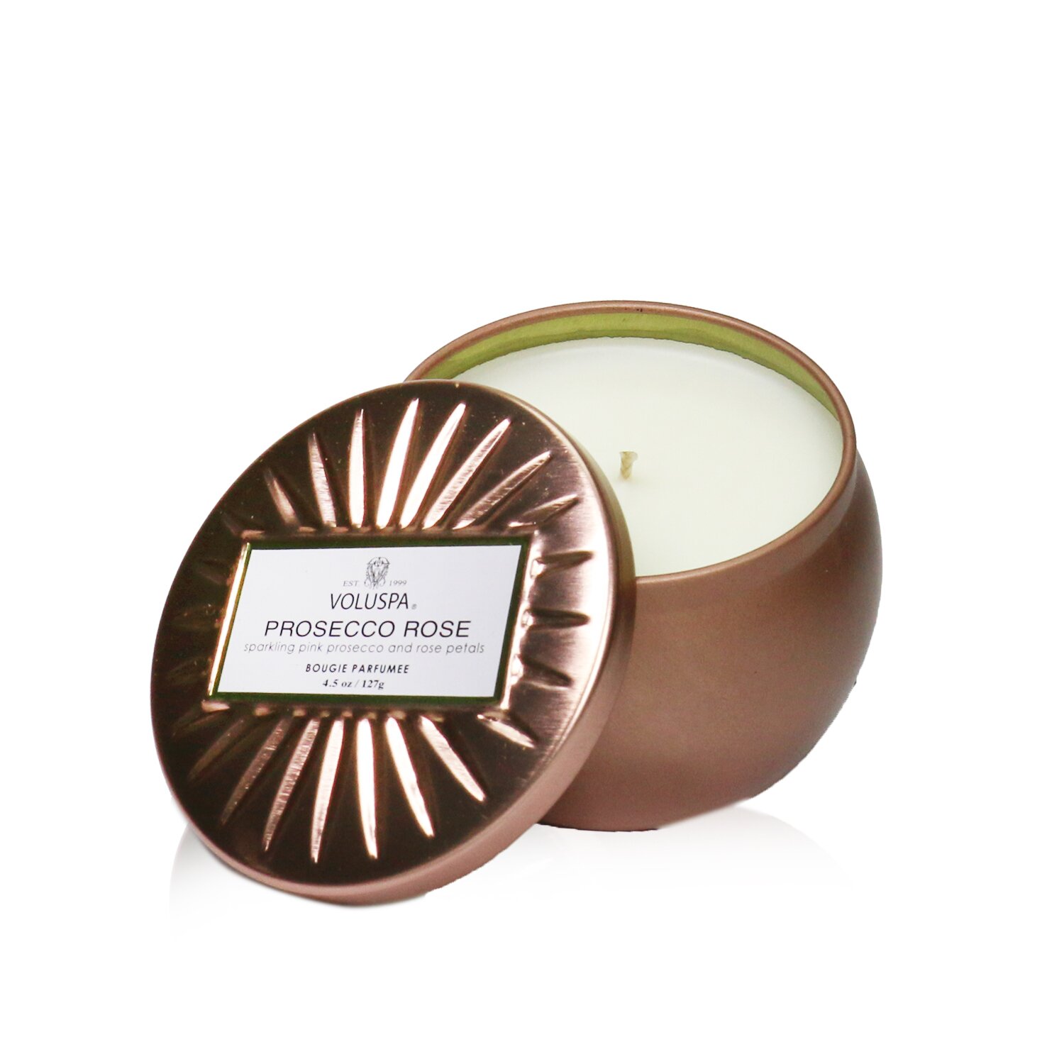 Voluspa Petite Tin Candle - Prosecco Rose 113g/4oz