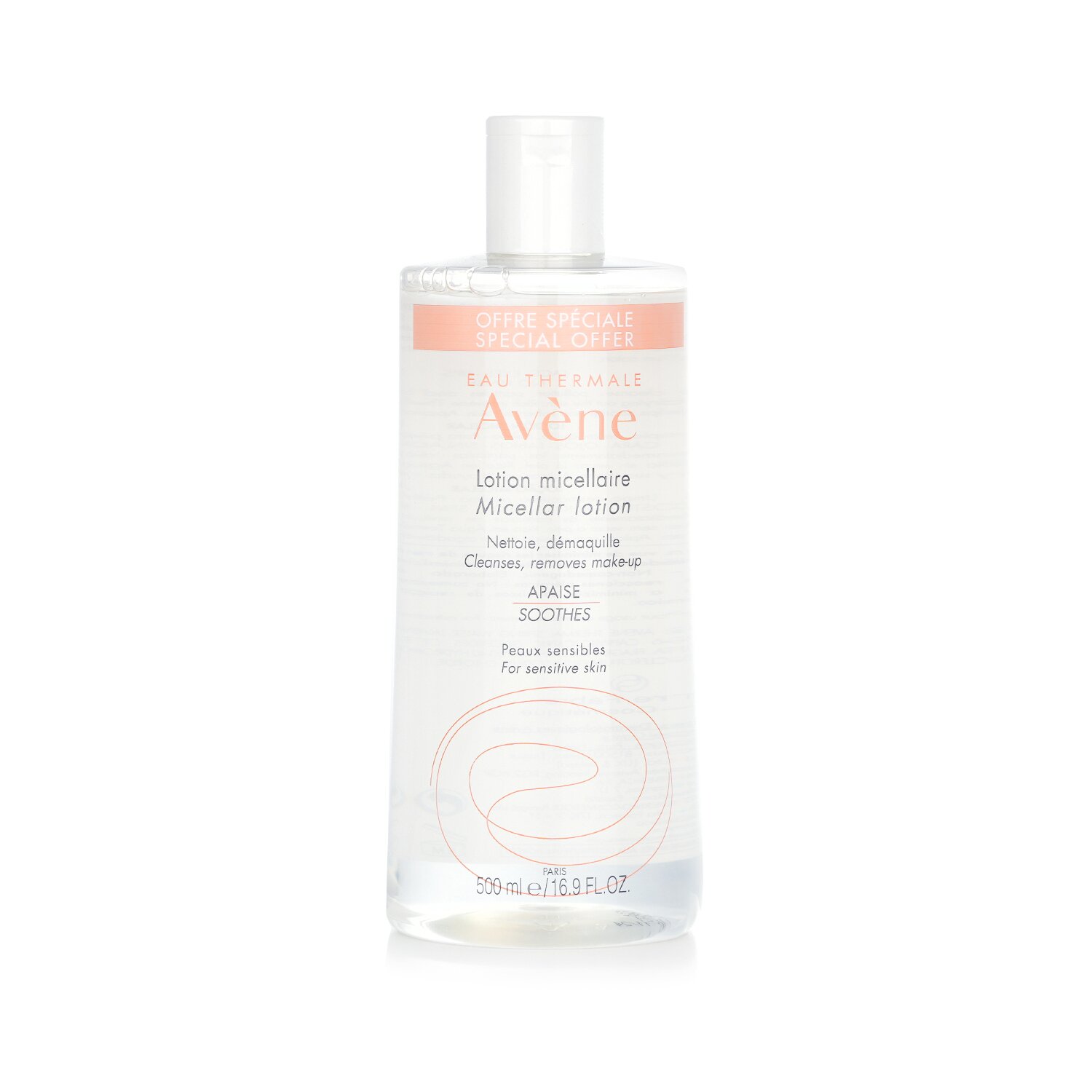Avene Мицеллярный Лосьон - для Всех Типов Чувствительной Кожи (Ограниченный Выпуск) 500ml/16.8oz