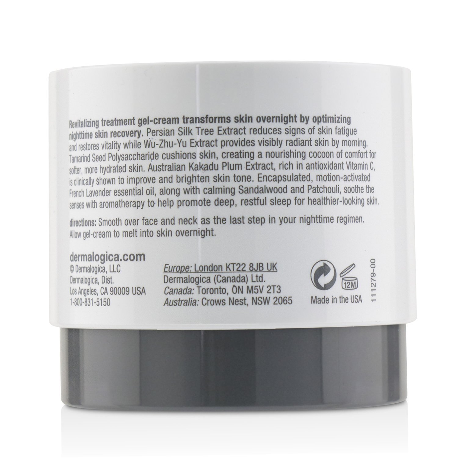 Dermalogica كريم جل ليلي محول Sound Sleep Cocoon 50ml/1.7oz