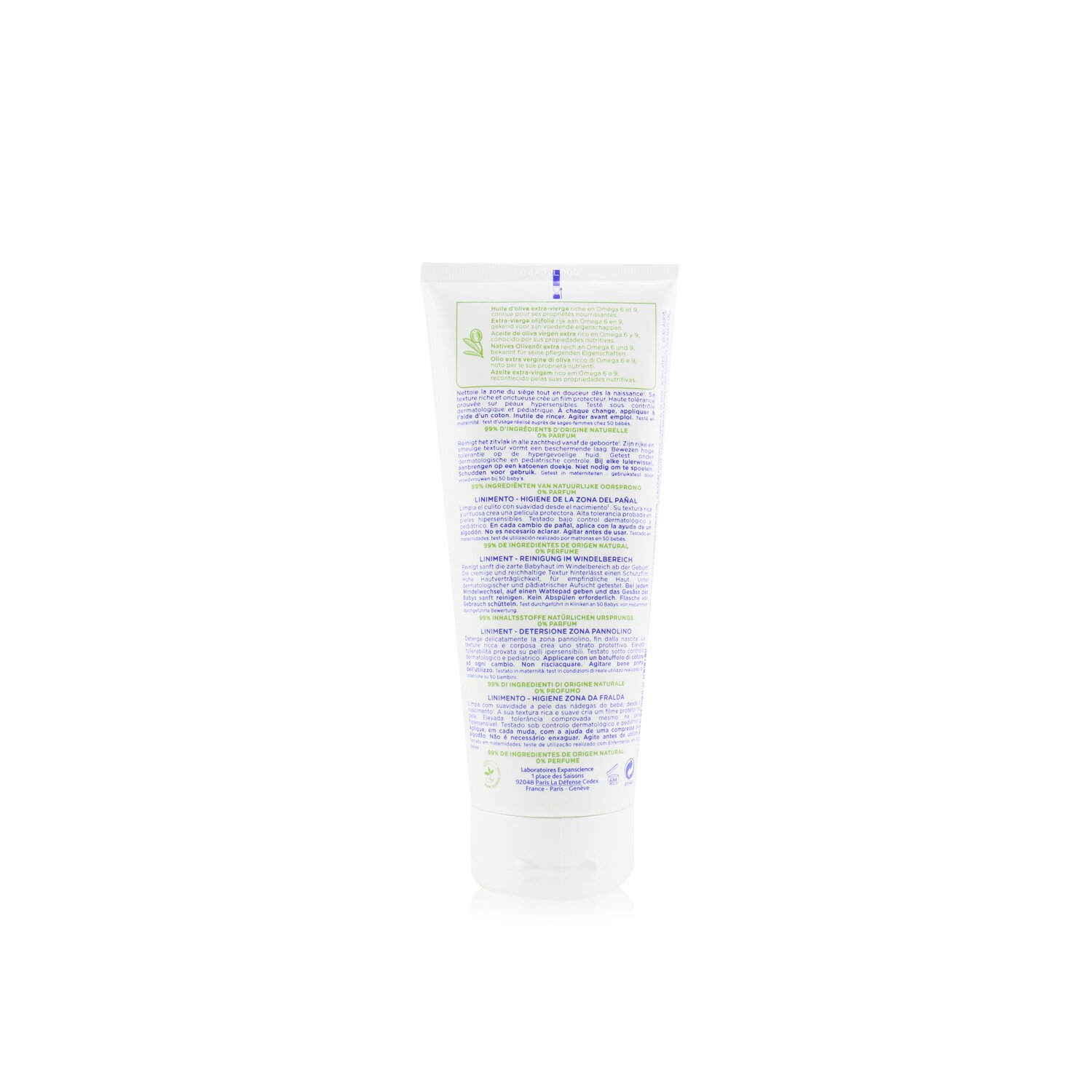 Mustela Liniment Diaper Change Cleanser 200ml/6.76oz