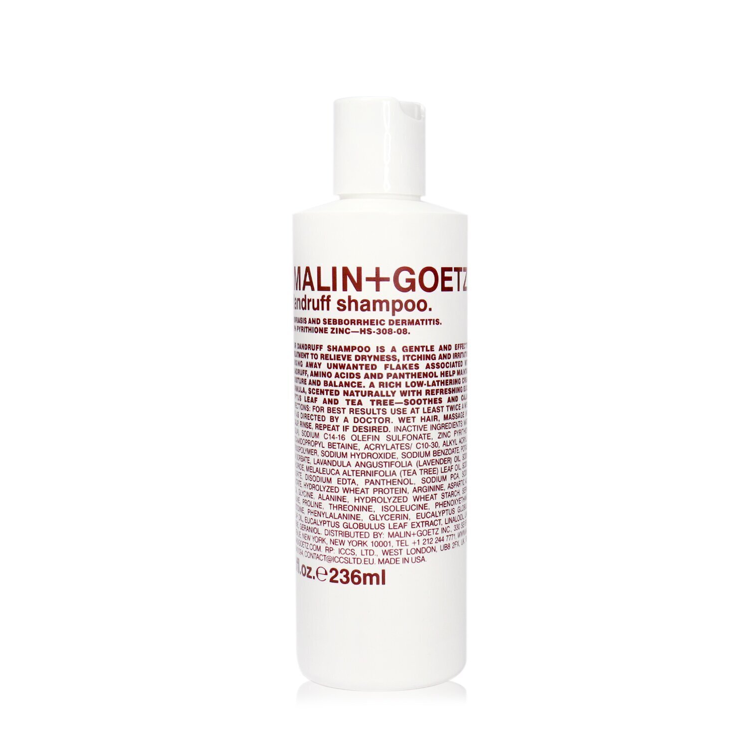 MALIN+GOETZ Dandruff Shampoo. 236ml/8oz